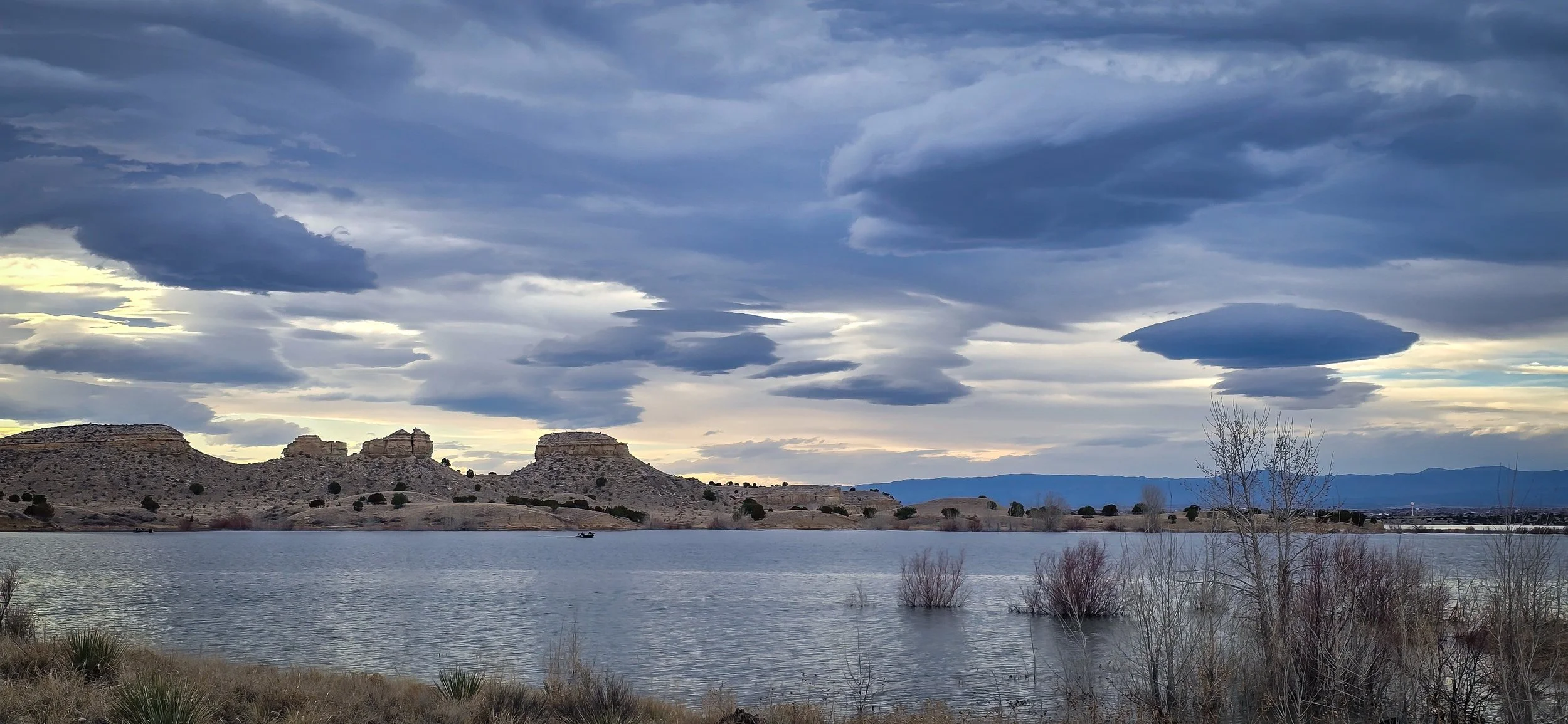 The clouds were really neat!