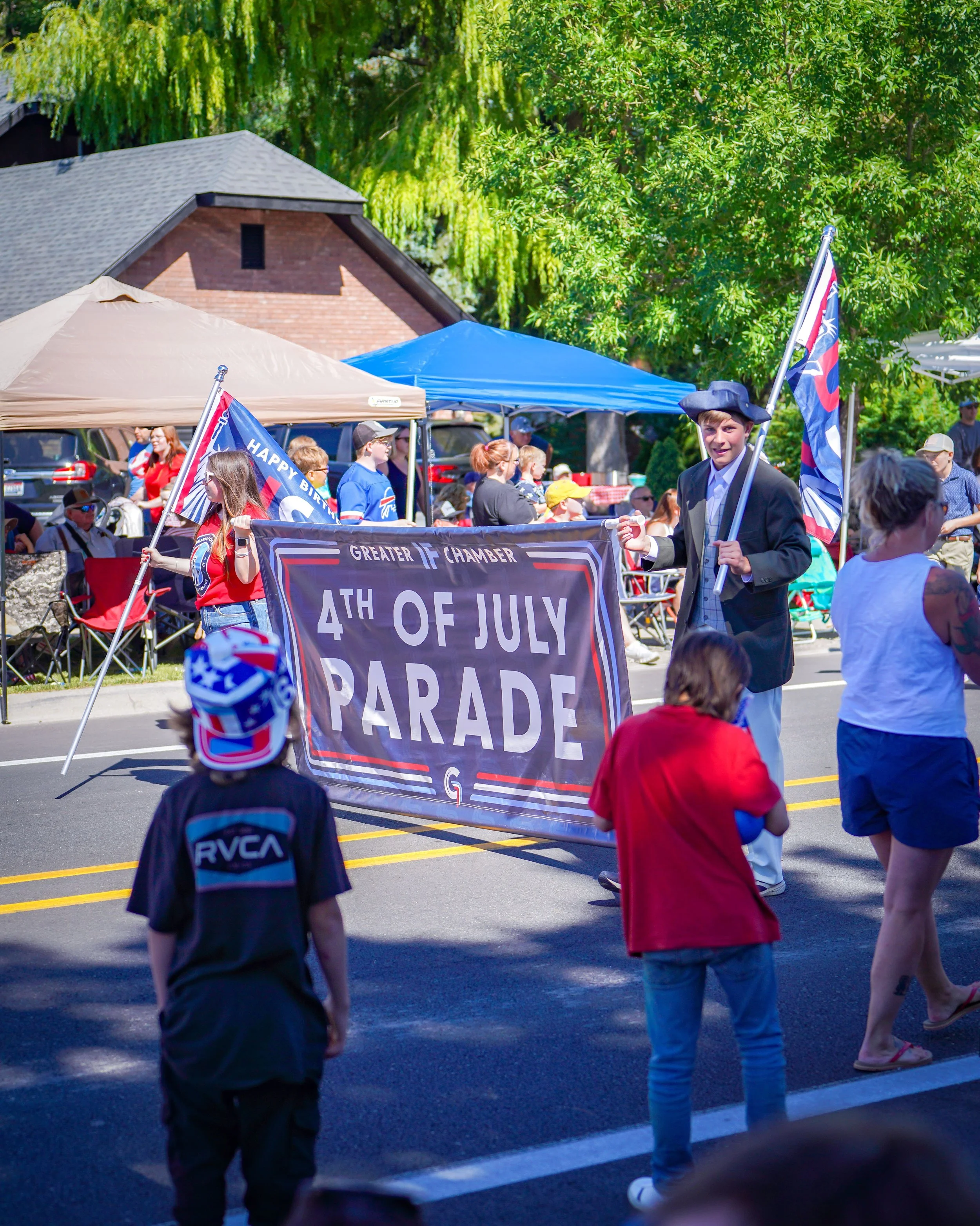 We enjoyed the 4th of July parade - a really huge deal in Idaho Falls!