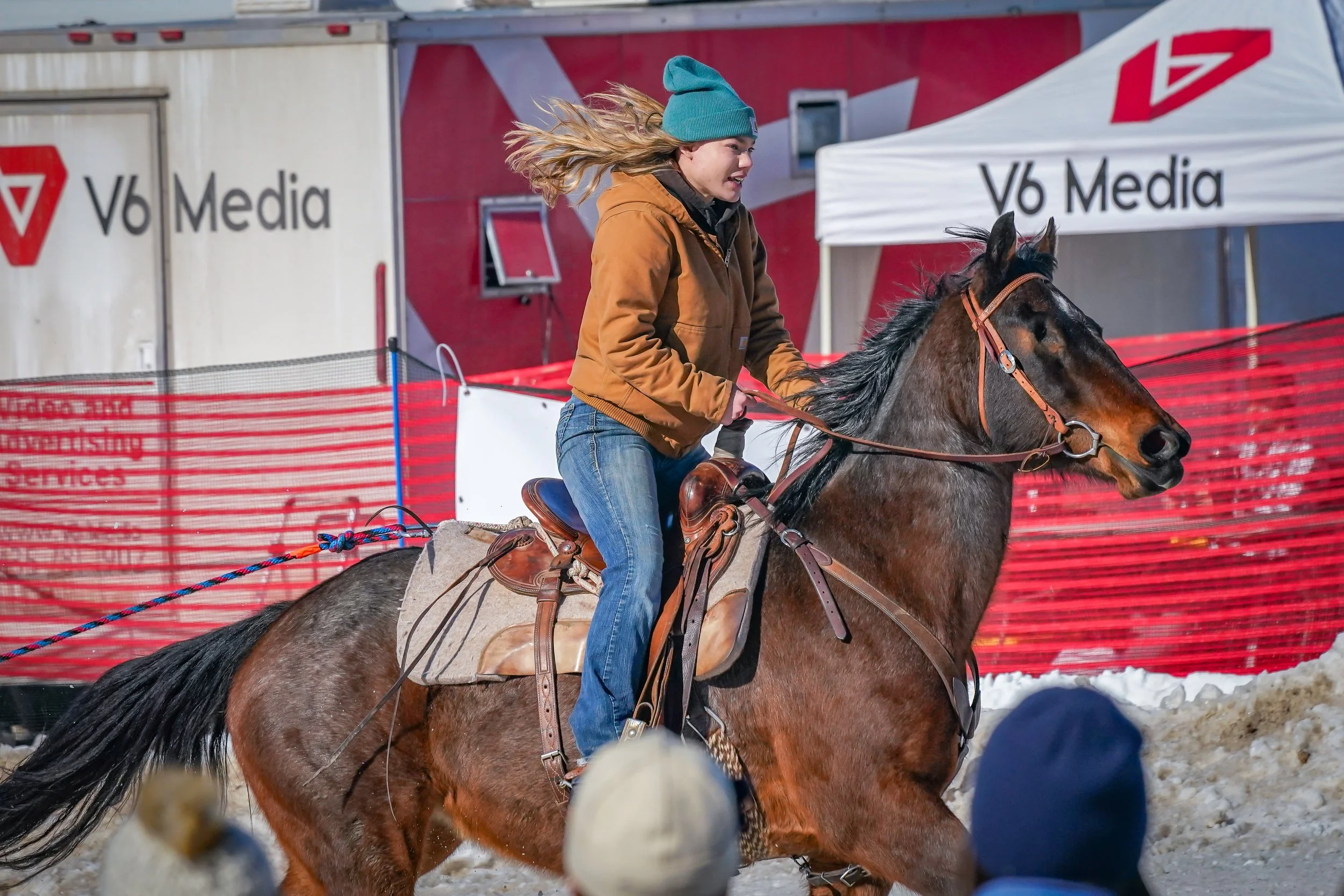 This horse is Mocha, and he was missing an eye!