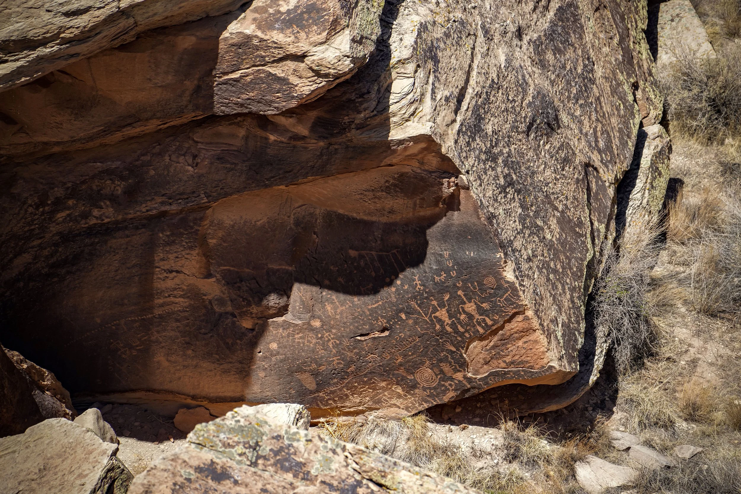Petroglyphs ~2000 years old