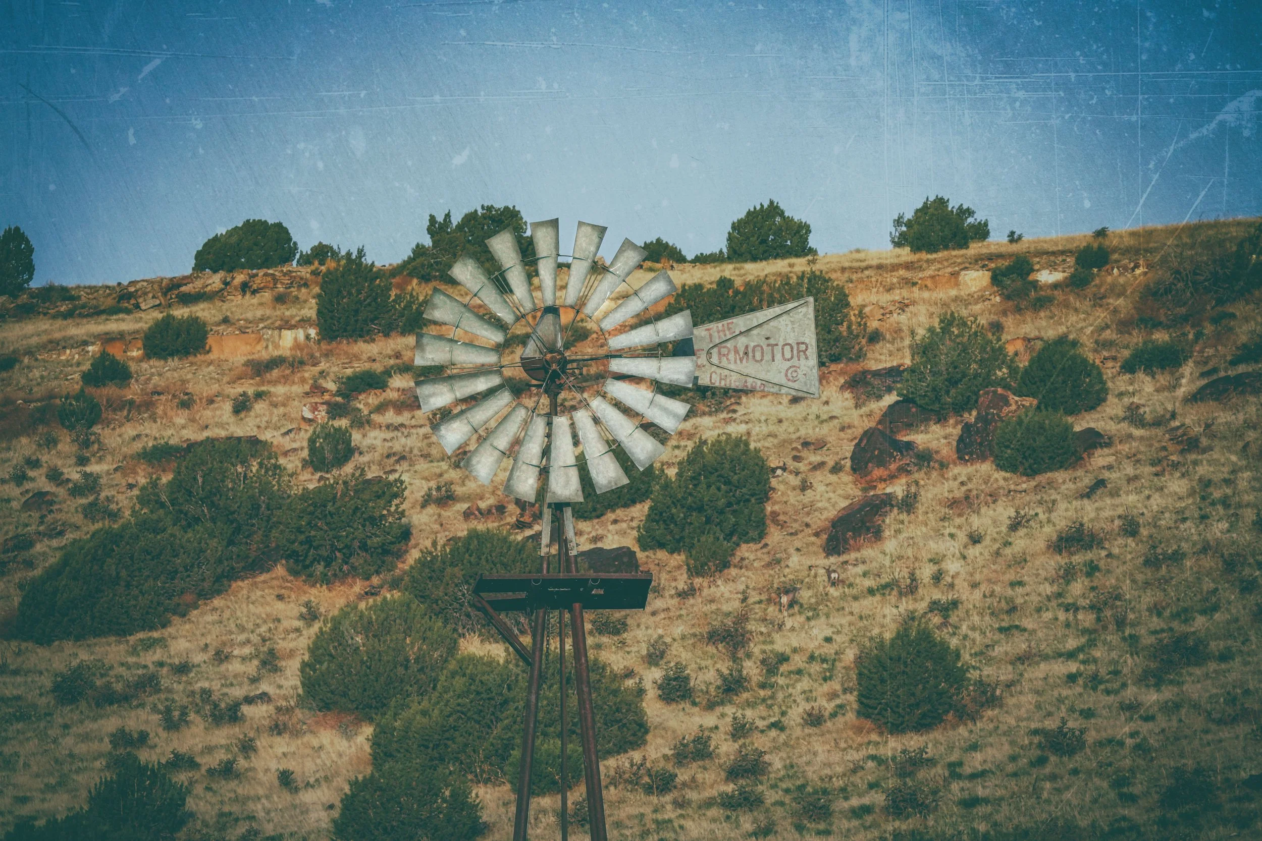 An old wind mill