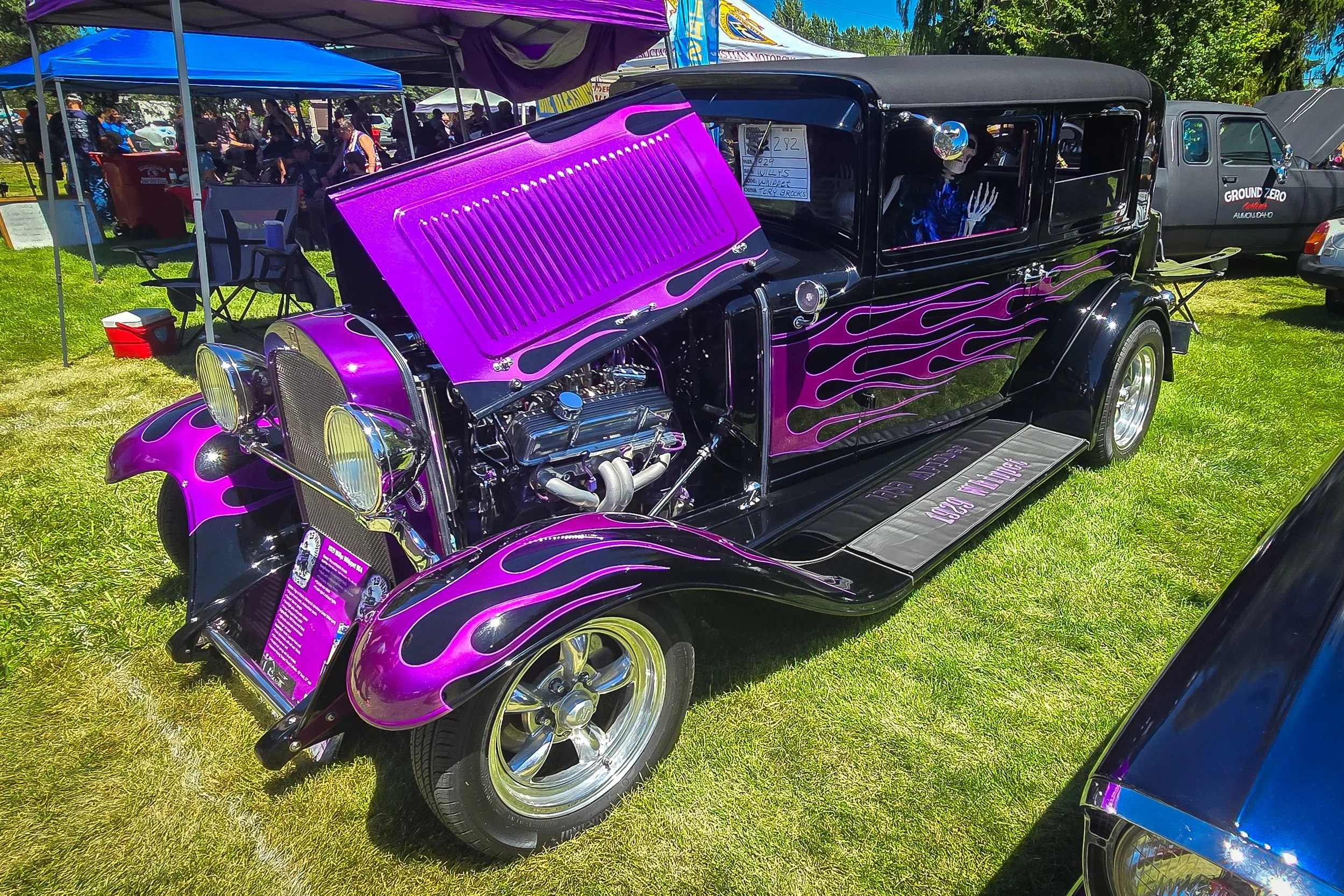Really liked the purple on this car!