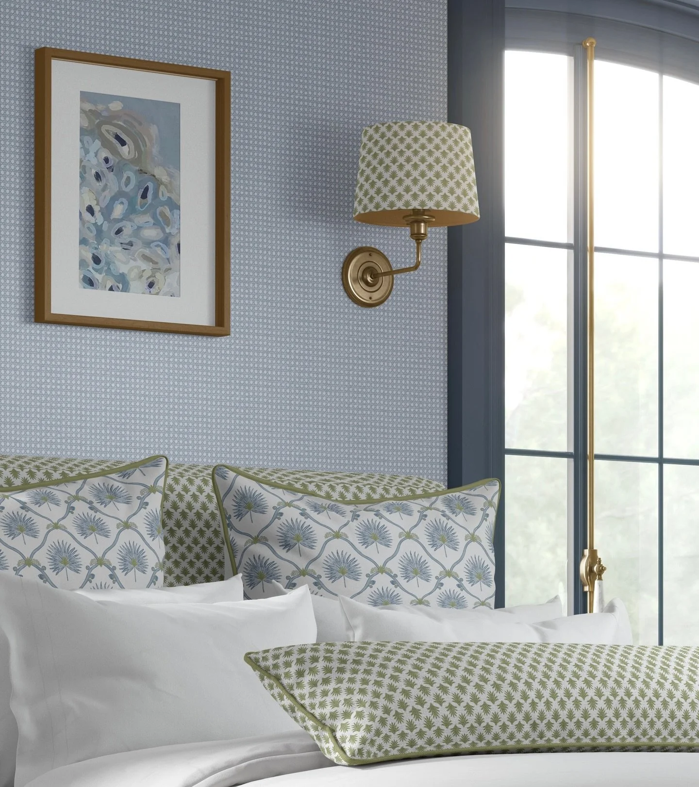 Cane🔹Corona🔹Serenoa
Three designer favorites, mixed in one layered room.

With one is your favorite? 

#charlestoninteriors #layereddesign #designerfabrics