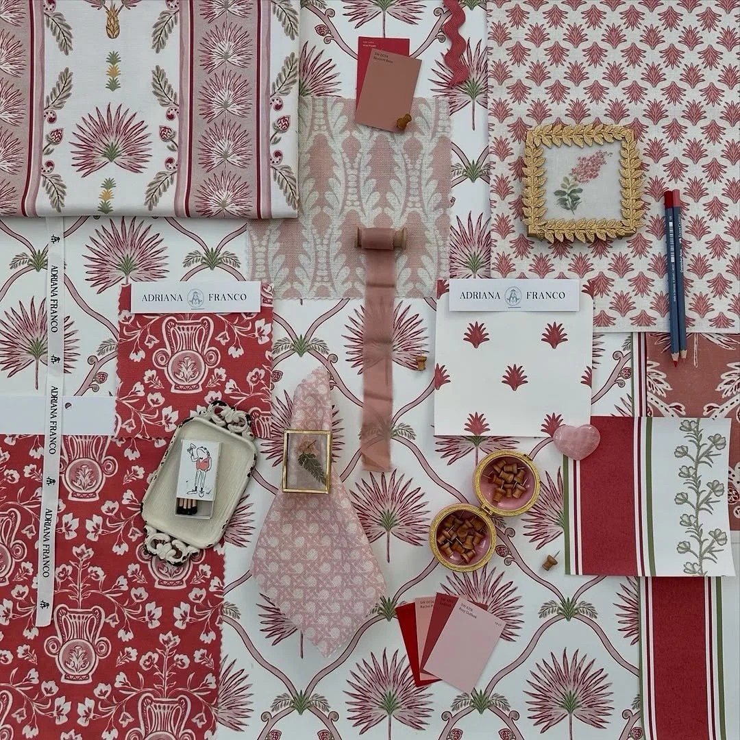 @adrianafrancodesign Feeling the love in every shade of red and pink. Happy Valentine&rsquo;s Day! &hearts;️
.
.
.
#valentinesday #redpinkmood #romanticinteriors #vday