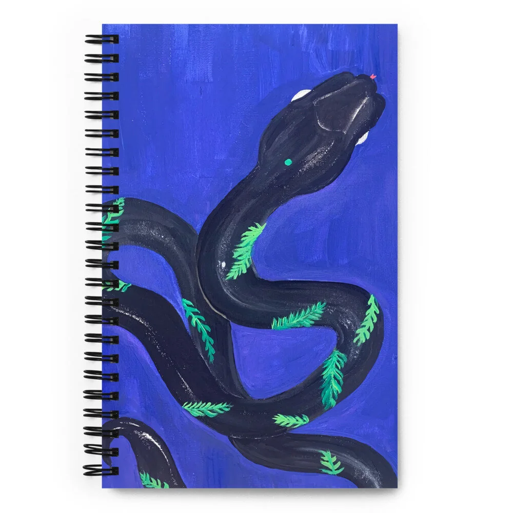 Snake spiral notebook