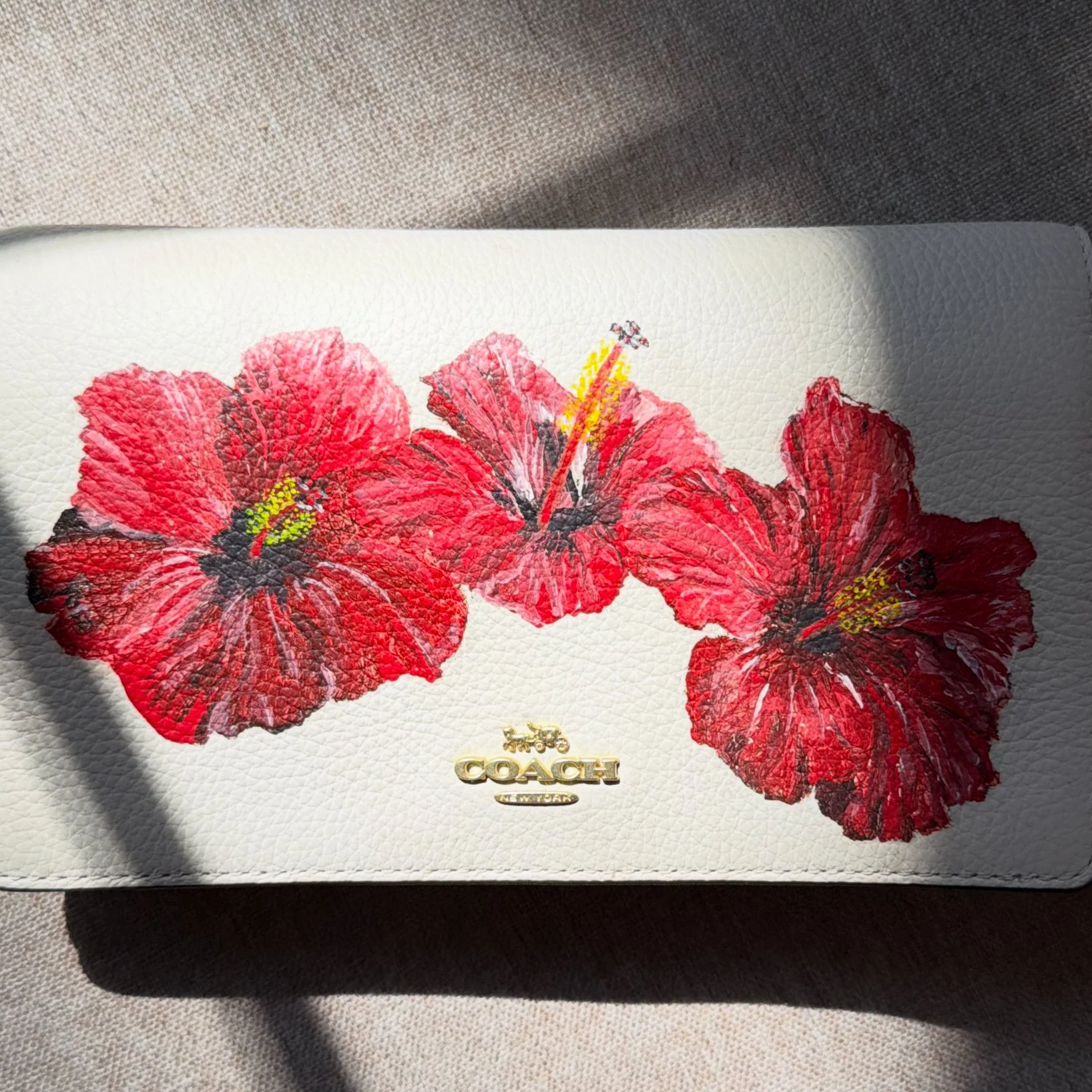 hibiscus coach purse