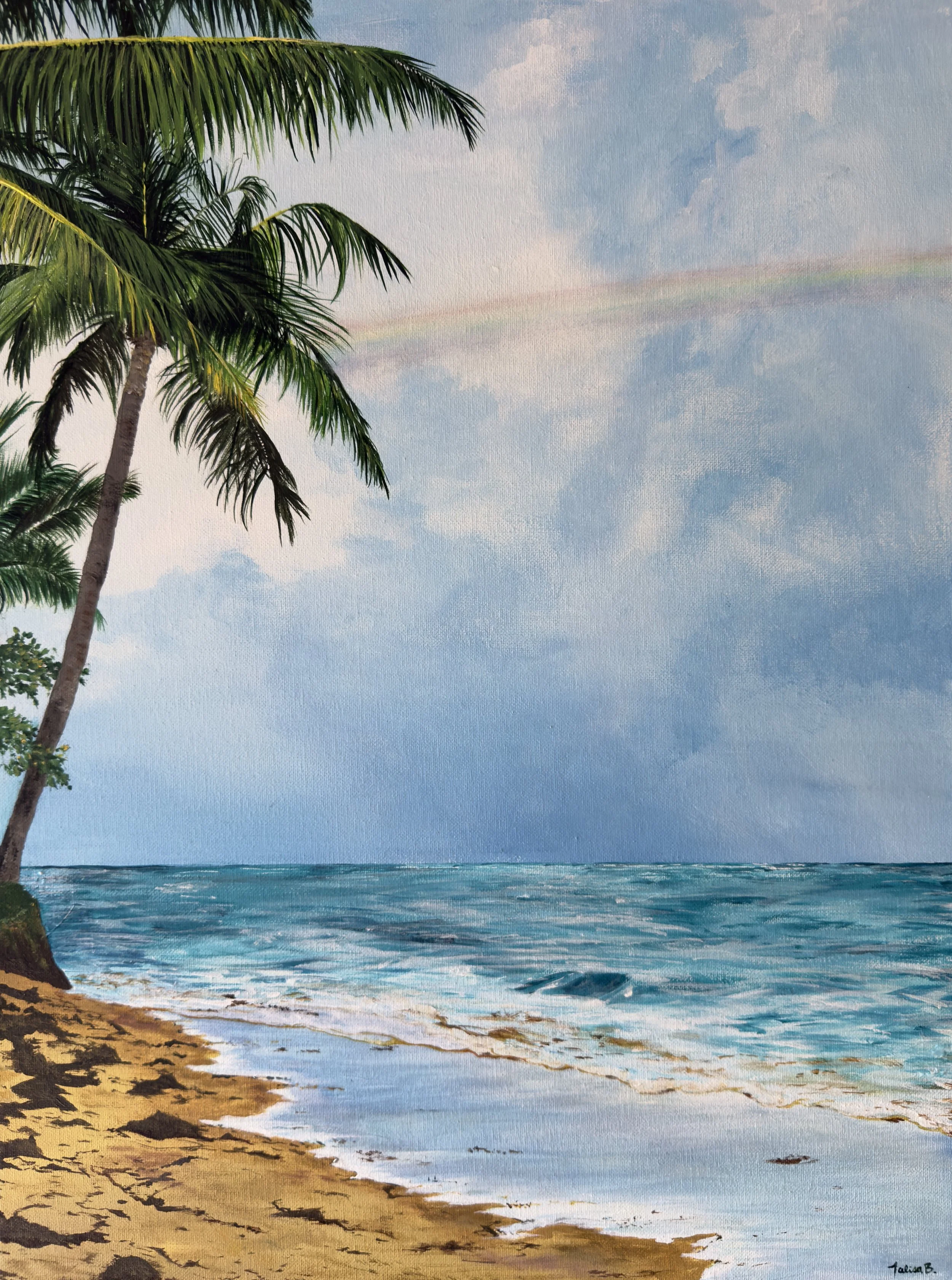 Rainbow Palm (2026) 18"x24"
acrylic on canvas (SOLD)