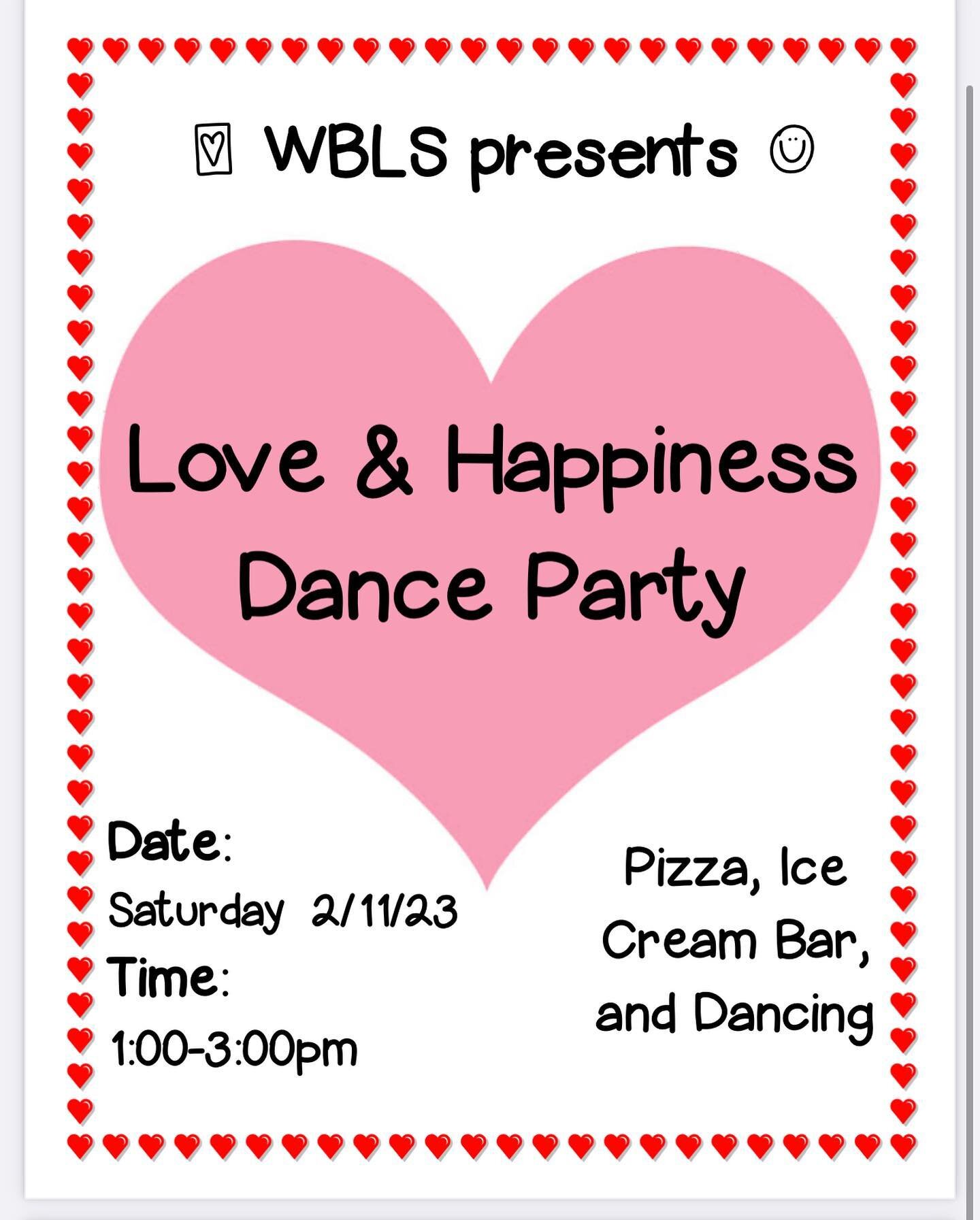 Hey P.S. 368 family join us for our &ldquo;Love &amp; Dance&rdquo; party on saturday June 11,2023 from 1:00pm to 3:00pm.