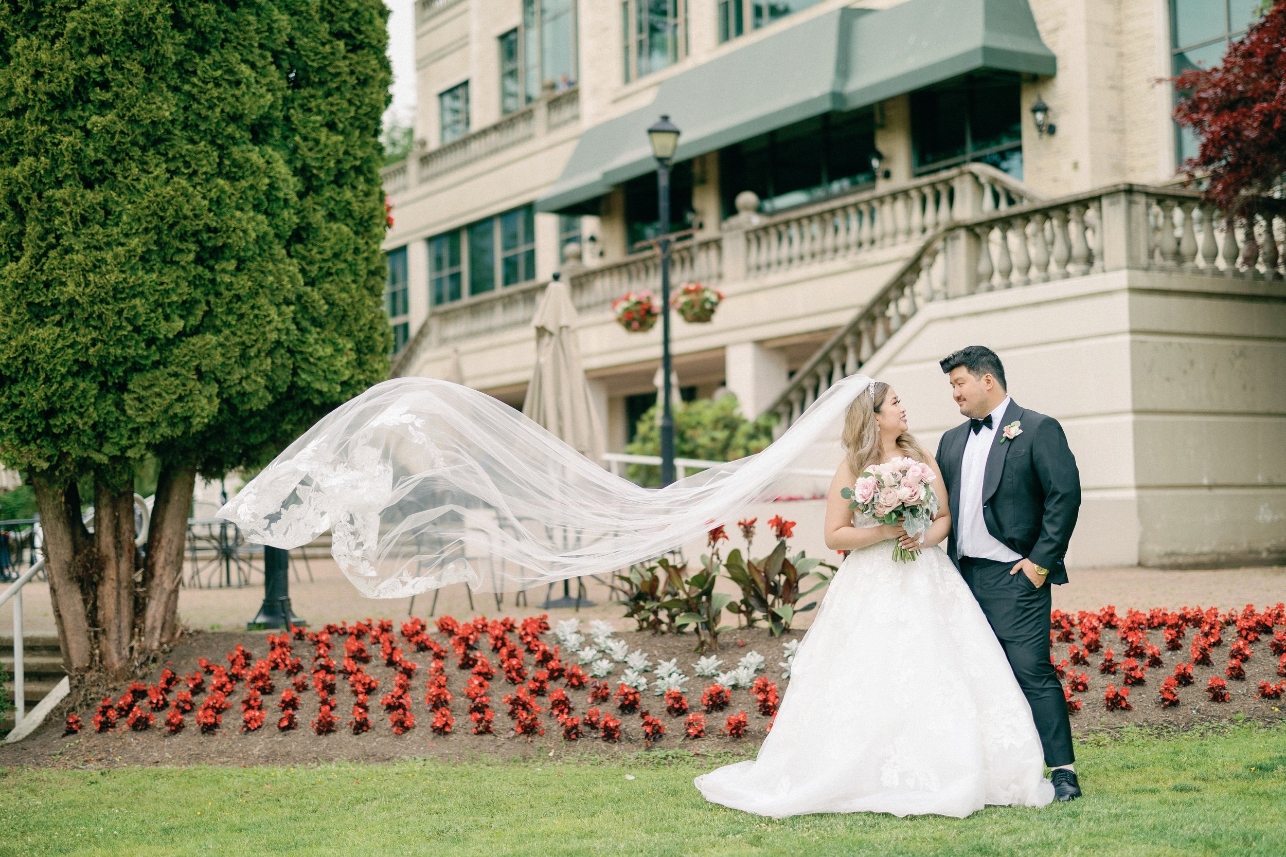 Katarina and Josh's Unforgettable Catholic Wedding at Swaneset Bay Resort