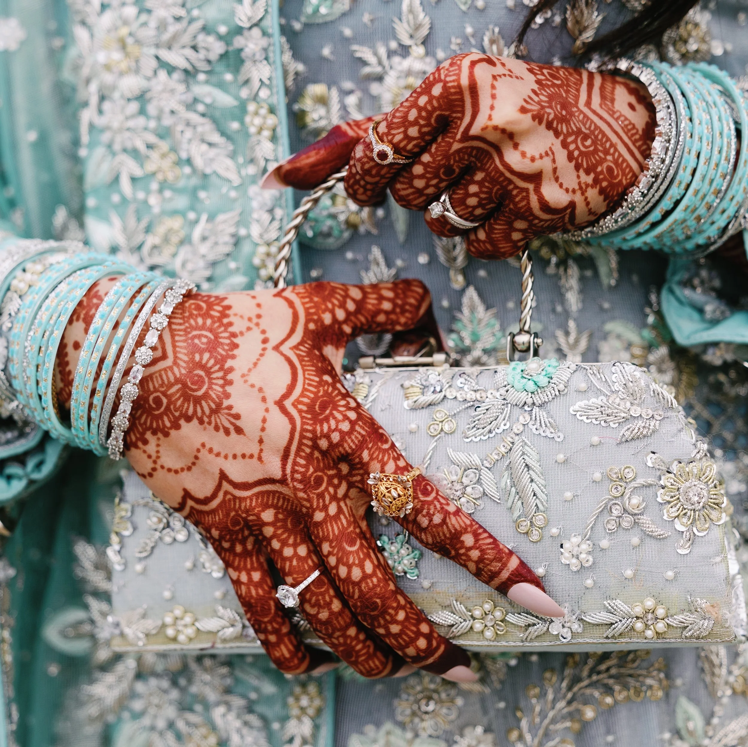 Intricate details, timeless tradition 
Henna tells a story&mdash;of love, celebration, and beauty in every delicate line.

A closer look at the hands that carry meaning, artistry, and culture&mdash;each pattern as unique as the moment it represents. 