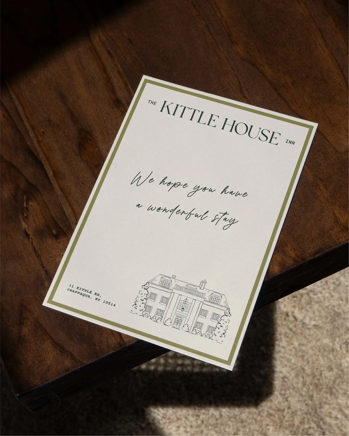 Hospitality is all in the details; a handwritten note waiting in your room, matches you grab at check-in, a craft cocktail on a monogram coaster. We designed all the collateral on property to serve as special brand moments. 
&bull;
&bull;
&bull;
#bra