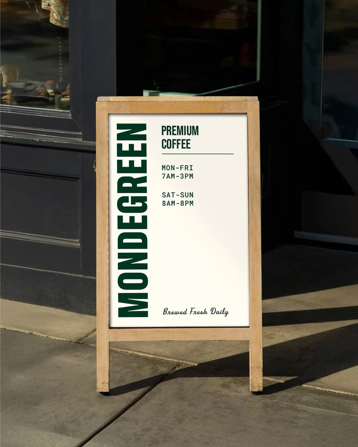 Mondegreen is all about the experience. From the vibe of the space and the premium coffee beans to the events they host for their community, these guys know how to do it right. We loved collaborating with the Monde team and designing a brand to match