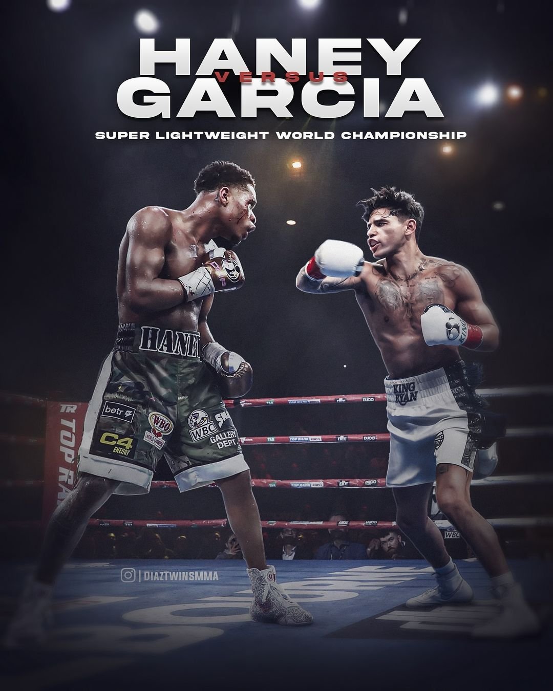 Haney vs. Garcia happening this Saturday, April 20th! 🥊 No better place to watch the fight than at ACO.

Get your tickets now at theacoakland.com 🎫 

Undefeated, former undisputed lightweight champion and current WBC Super Lightweight Champion Devi