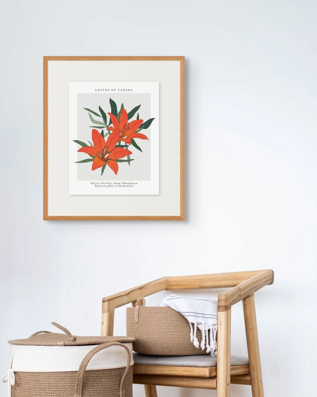 watercolour- red lily-wall-decor.jpg