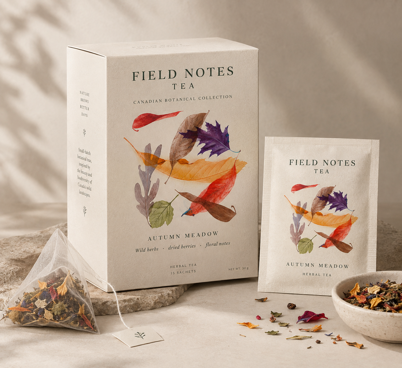 04 — FIELD NOTES Tea Packaging