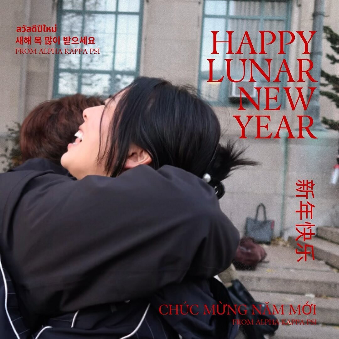 Happy Lunar New Year! 🧧 

Lunar New Year is celebrated across the world under different names, such as Spring Festival, Chinese New Year, Seollal, and Tết. This last Monday, the Nu Chapter learned from @krystiiii12 and @kaaaitlinh about Chinese New 