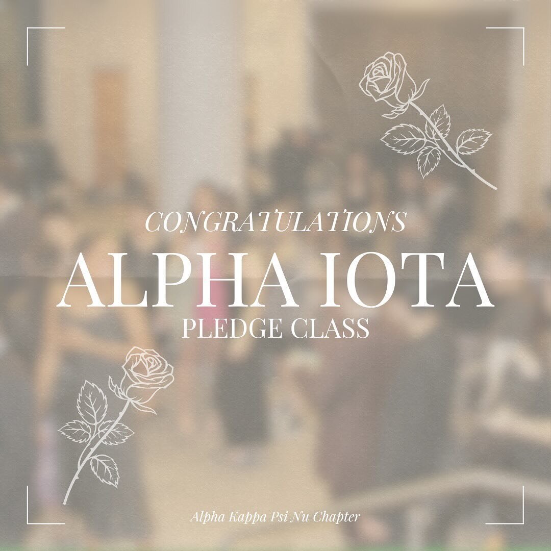 Congratulations to Nu Chapter&rsquo;s Alpha Iota Pledge Class 💙💛 We are proud to welcome 25 new candidates (23 pictured). Thank you to everyone for a wonderful and successful Spring 2024 Recruitment!
