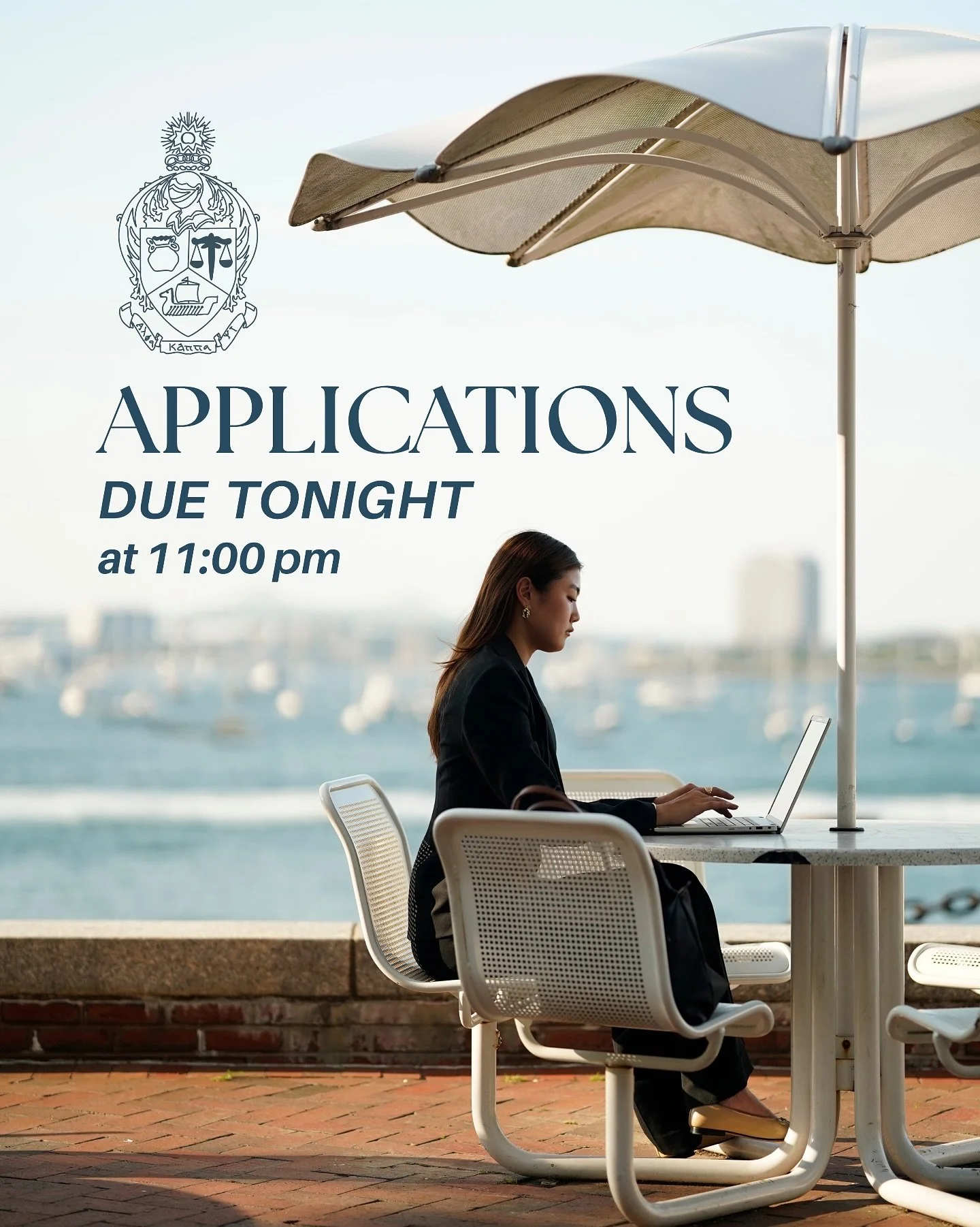 Thank you for attending Open Recruitment Fall 2025

Applications are due tonight at 11 pm. Tell us how you Exceed, Everywhere 🕴️

#buakpsi #akpsi #bostonuniversity #exceedeverywhere