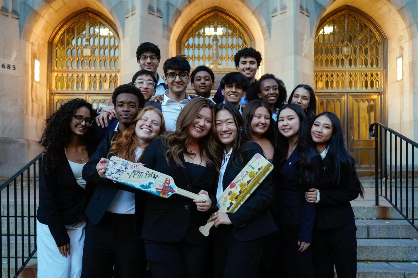 Congratulations to the Alpha Mu pledge class for being initiated into Alpha Kappa Psi Nu Chapter! Thank you to our incredible @ashleyyppark and @lydialug_ for leading this class throughout their process. Welcome, AMs.