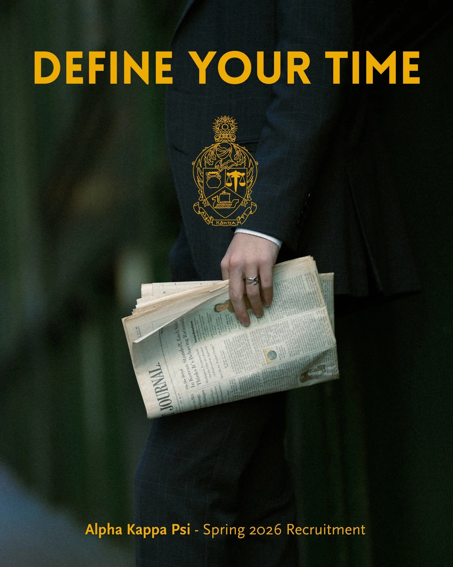 Define Your Time - Coming Soon.

#alphakappapsi #buakpsi #bostonuniversity #defineyourtime