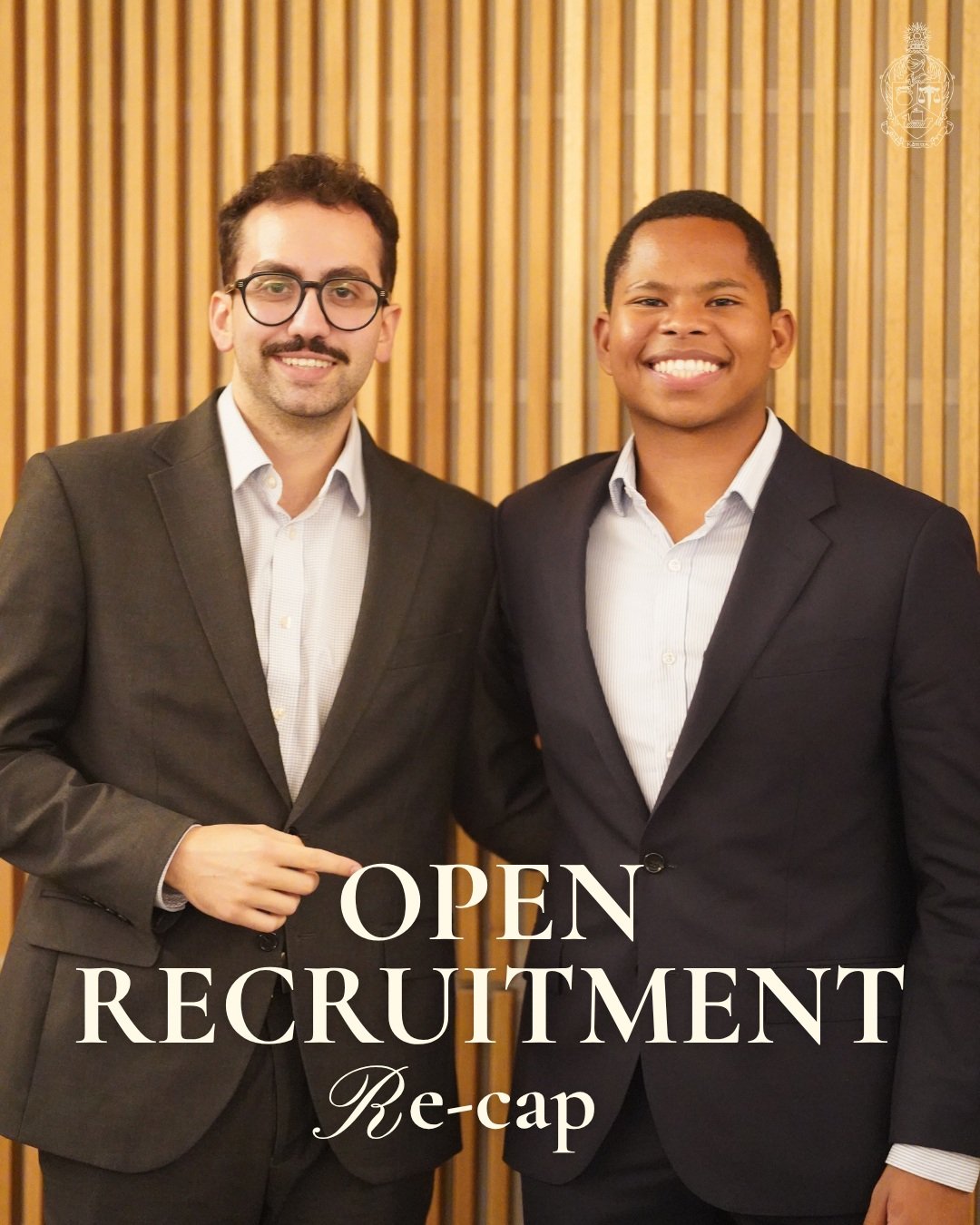 Alpha Kappa Psi Nu Chapter - Fall 2026 Open Recruitment

Thank you all for your interest in Alpha Kappa Psi and for spending the week with us. It was a pleasure getting to know each of you throughout our events!

#buakpsi #akpsi #bostonuniversity #ow