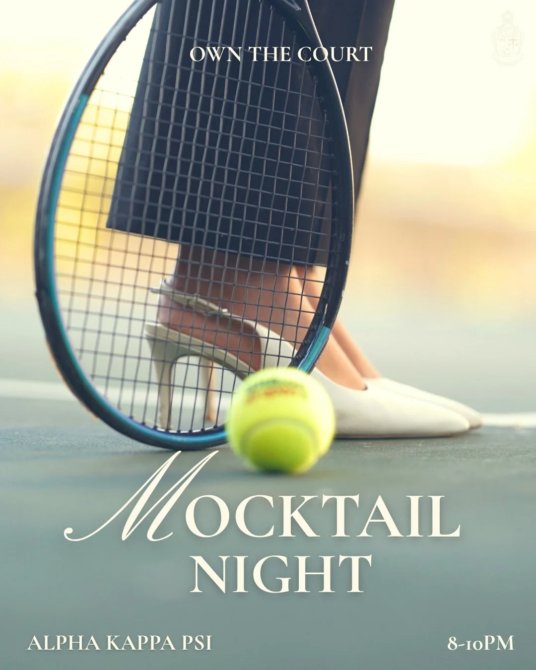 Our final Recruitment event, Mocktail Night, is tonight at 8:00 PM! 🍸

As Fall 2026 Recruitment comes to a close, we want to thank everyone who has joined us over the past two weeks. We&rsquo;ve loved getting to know each of you and are so grateful 