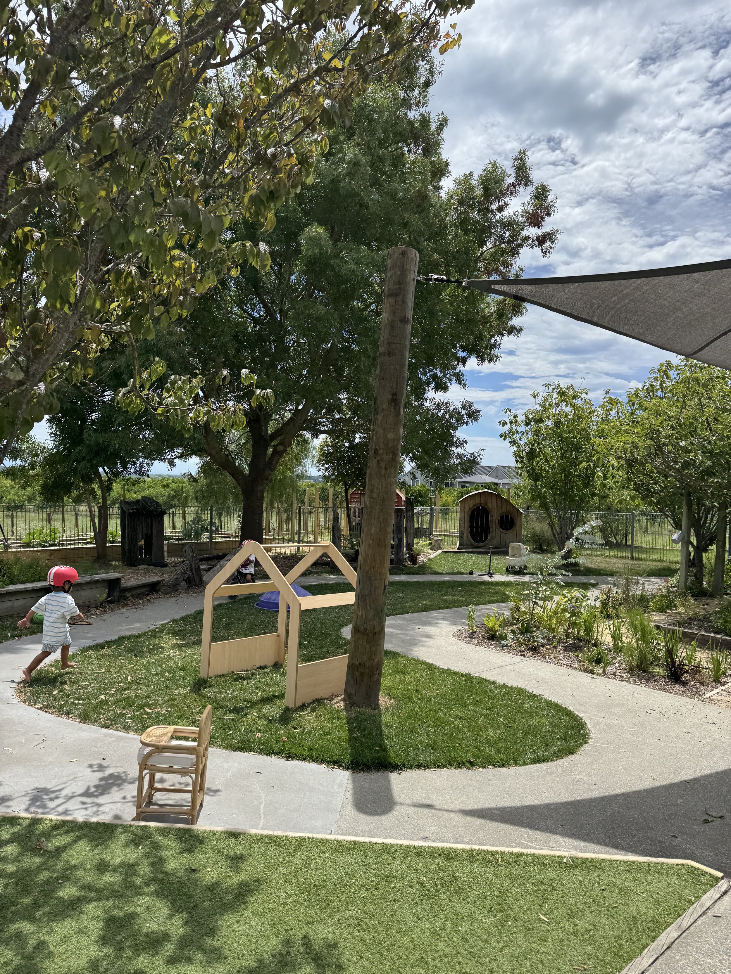 big outdoor area childcare centre havelock north rudolf steiner