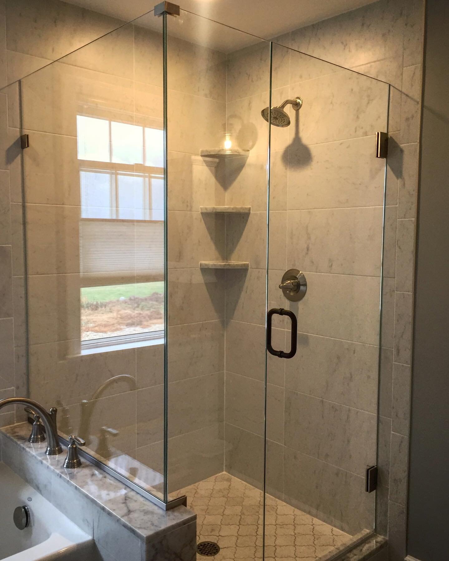 STUNNING SHOWER
-
Glass was installed today at the bathroom remodel project. Long lead times on the glass were unfortunate, but the customer was so pleased with the finished product she sent over this picture! Hope everyone has gotten this week going
