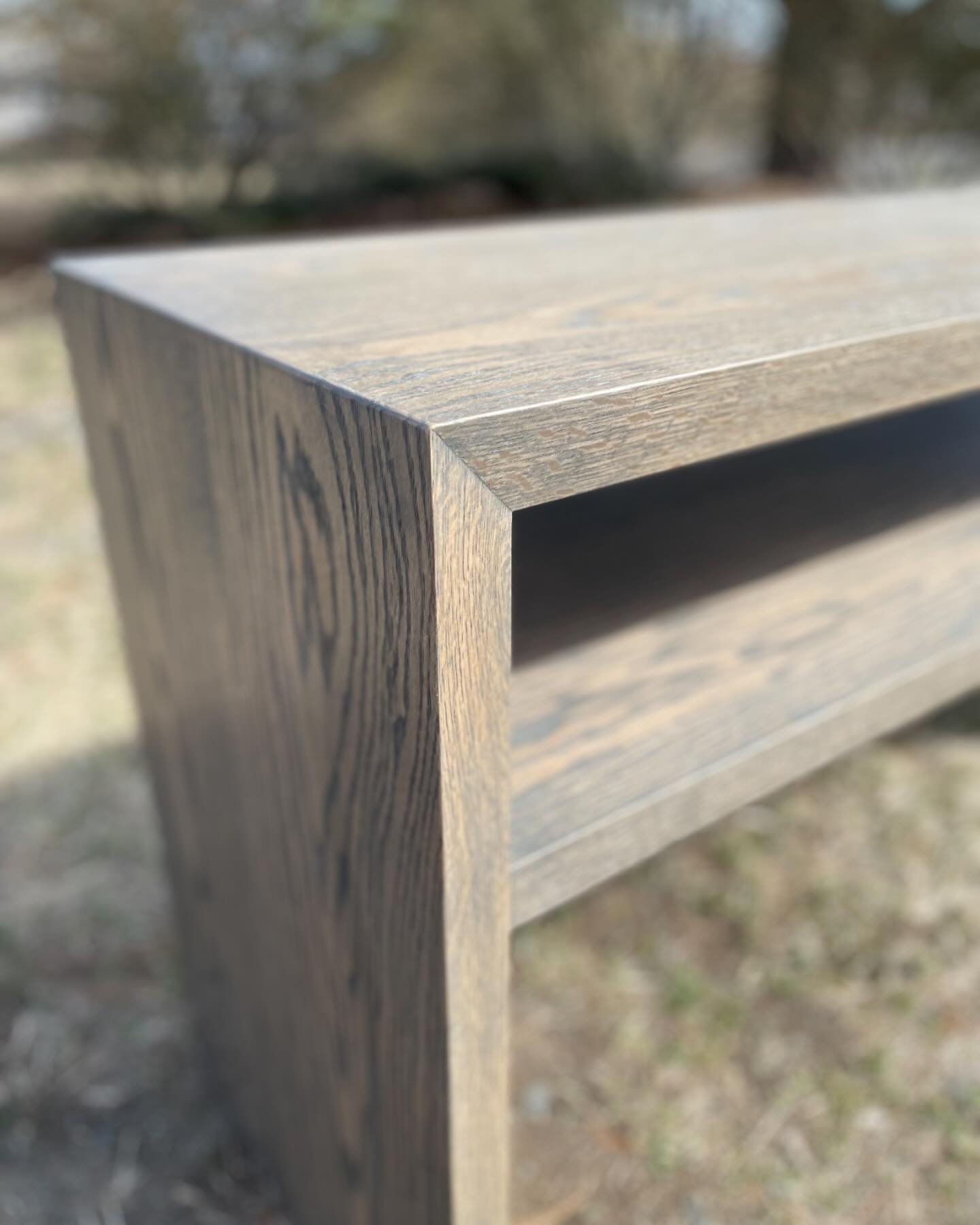 CONSOLE
-
Continuous grain 3 board build. Customize your own furniture when collaborating with IKAG. Participate in the design process, select a wood species, and choose a finish. We love when our customers contribute to the process and believe the f