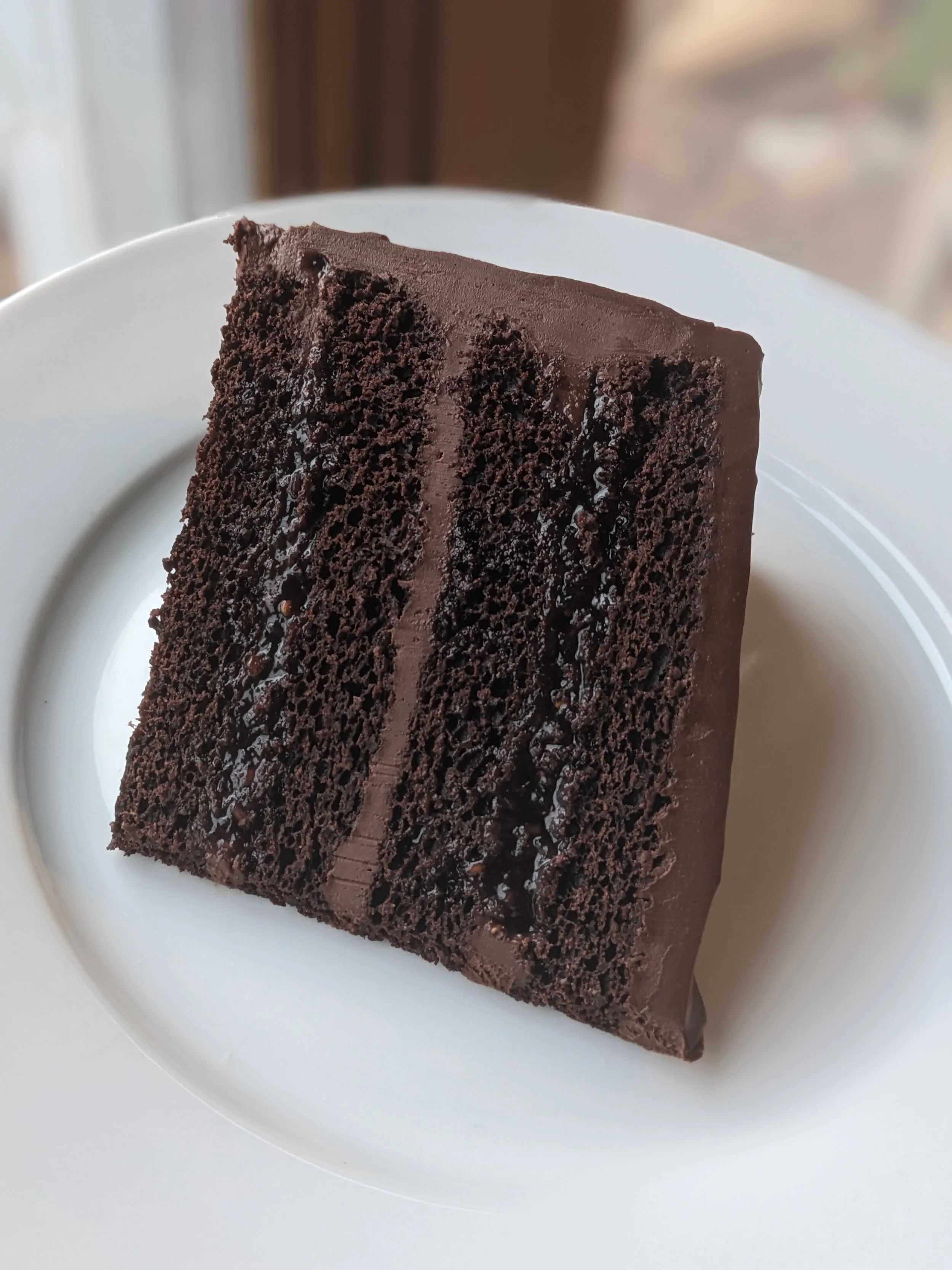 Raspberry Truffle Cake (Vegan)