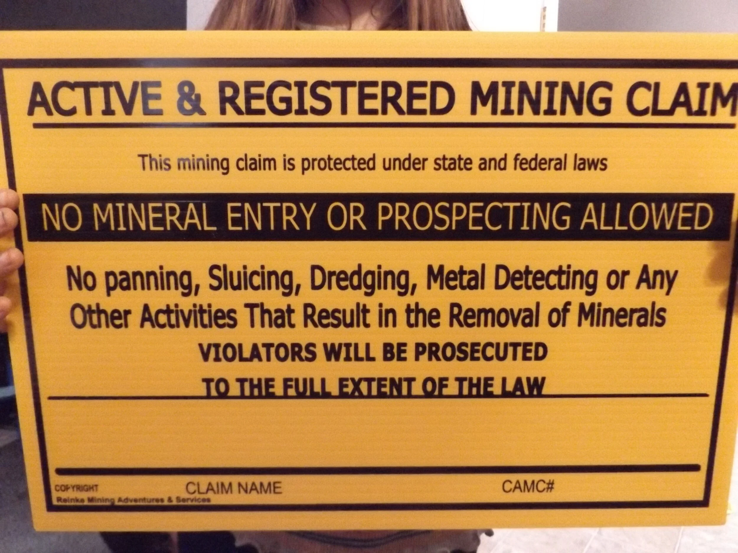 Gold Claims For Sale By Owner Store | Gold Claims for Sale — Reinke Mining Adventures