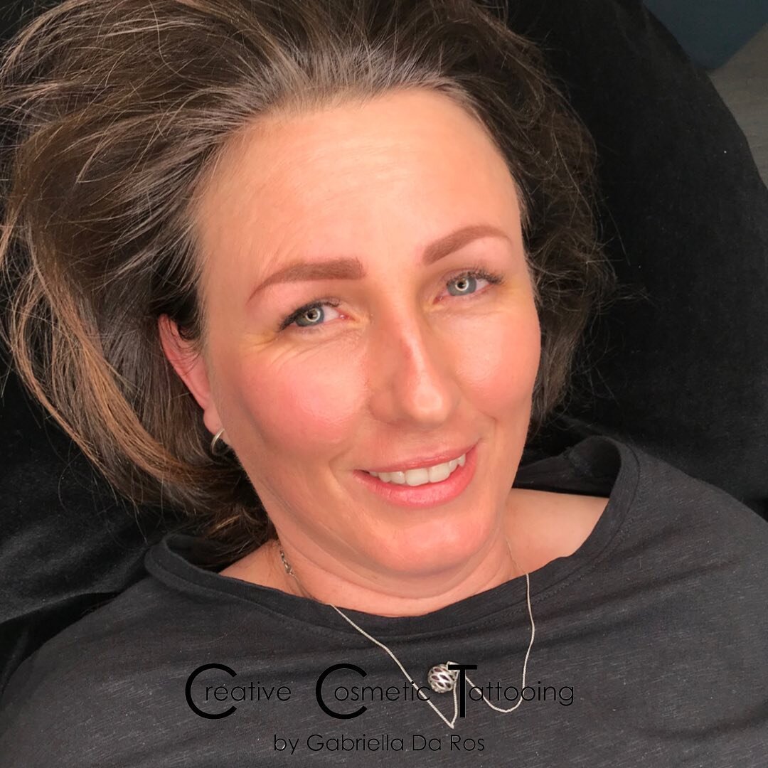 Some more powder brow magic.. 

This client was very nervous about taking the plunge of having her eyebrows tattooed. She couldn&rsquo;t believe how easy and comfortable it was. She couldn&rsquo;t believe how much better they look now, and will softe