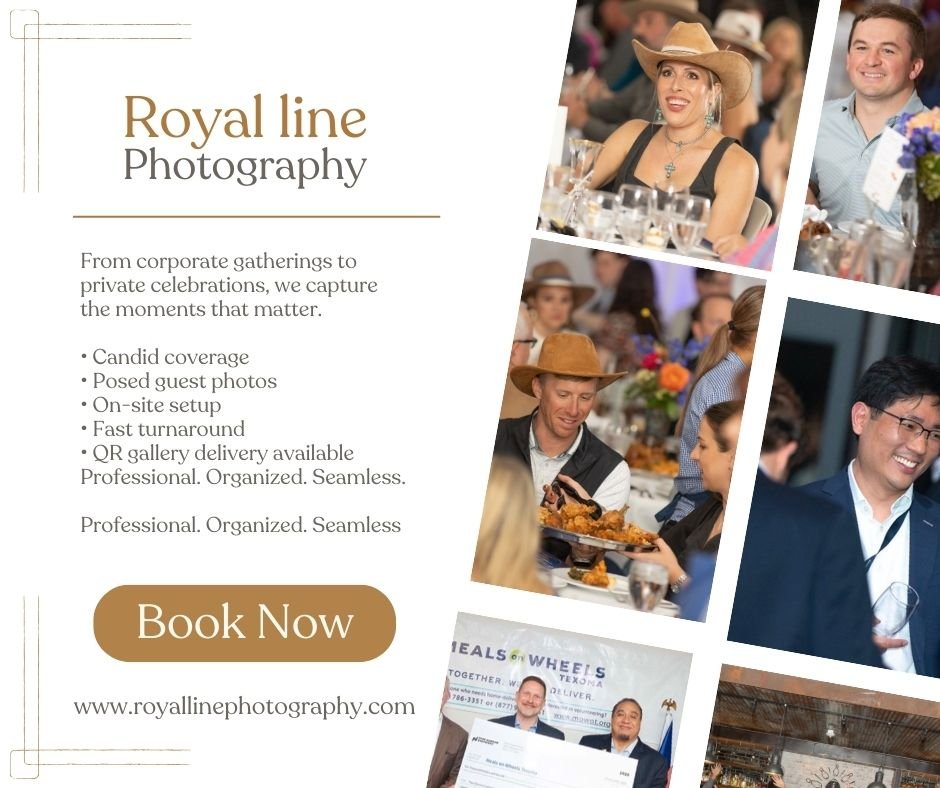 Top 5 Reasons to Hire a Dallas Event Photographer