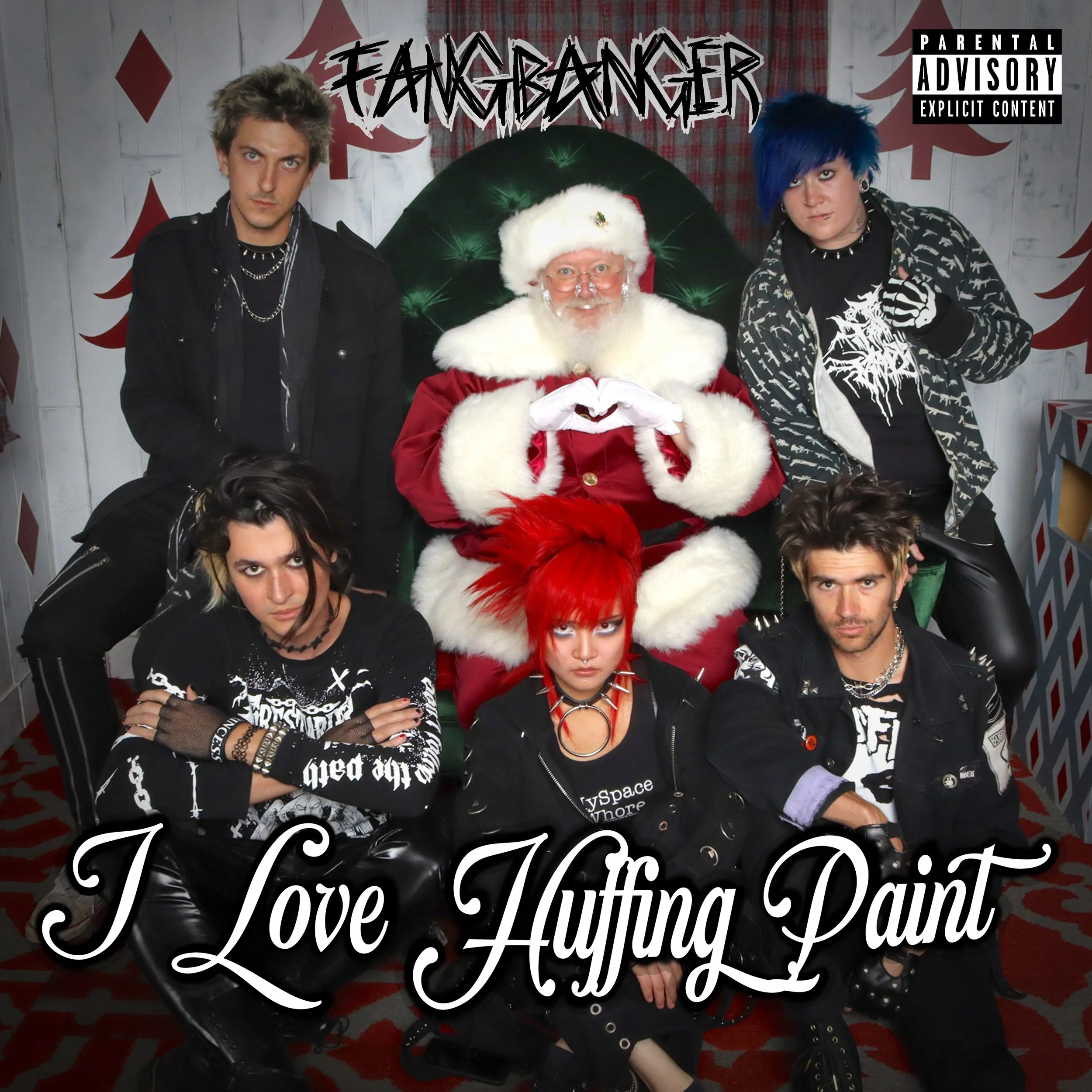 “I Love Huffing Paint” sets the tone for this holiday season. — Fangbanger