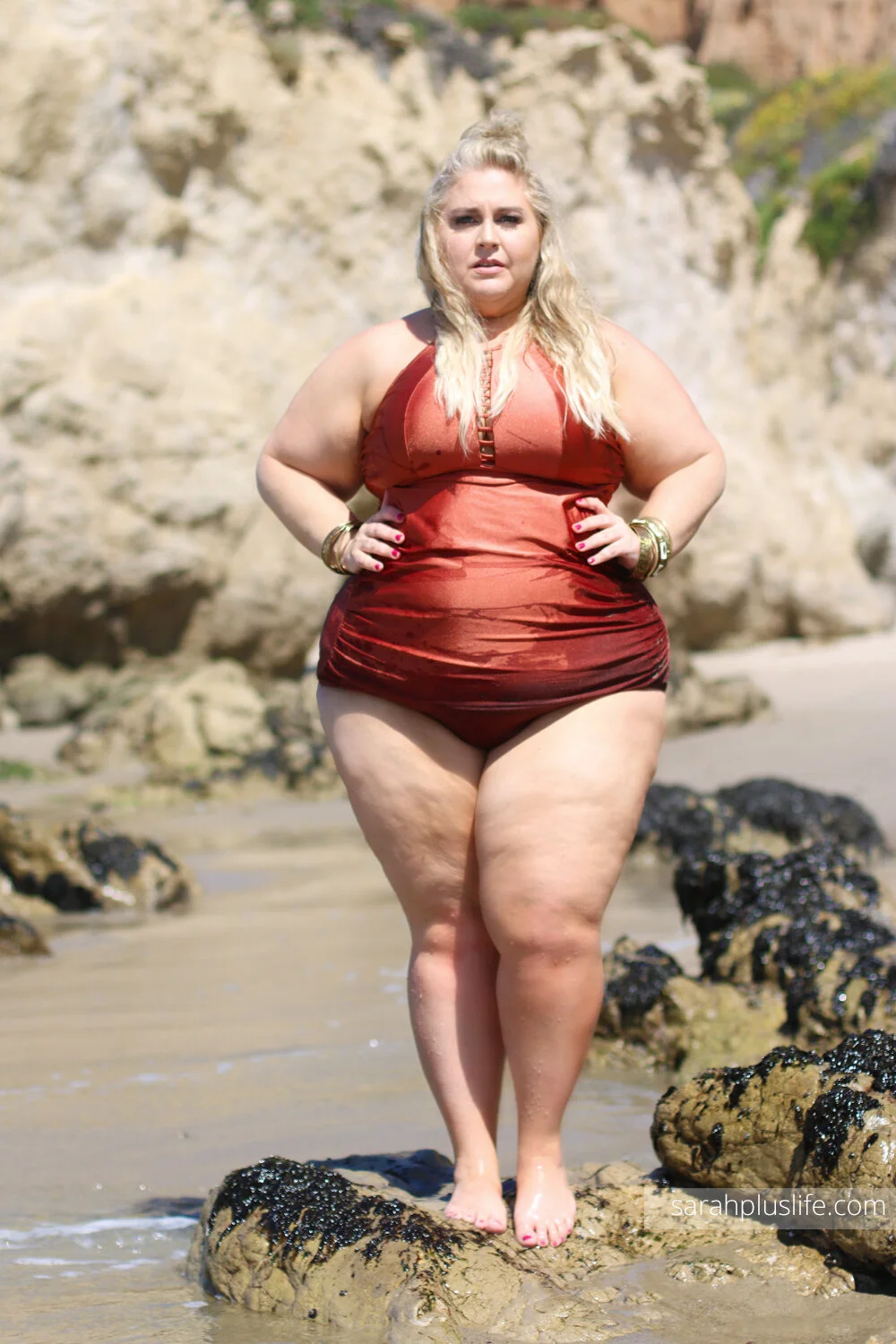 sarahpluslife plus size bathing suit