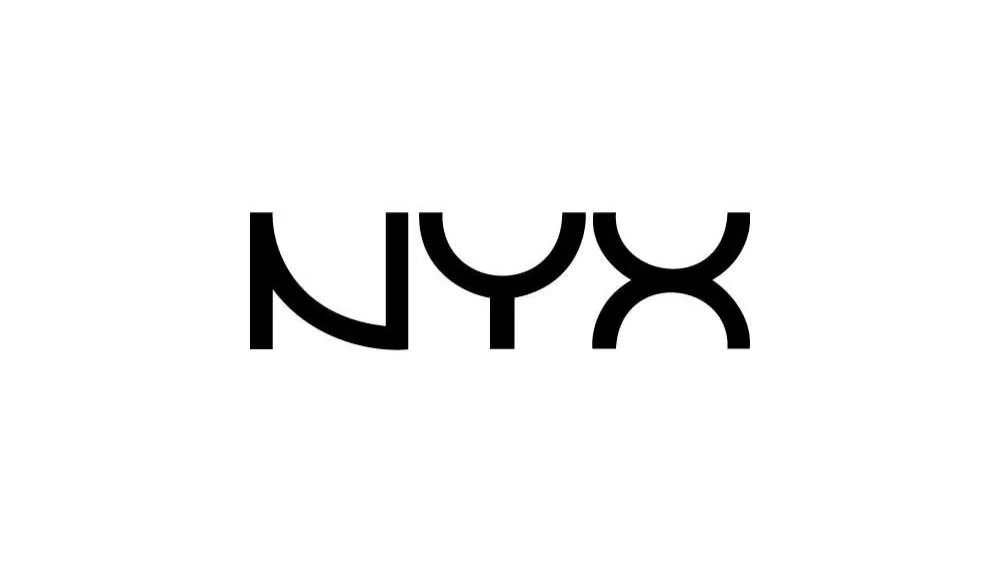 The NYX logo in black on a white background, with the letters upside down.
