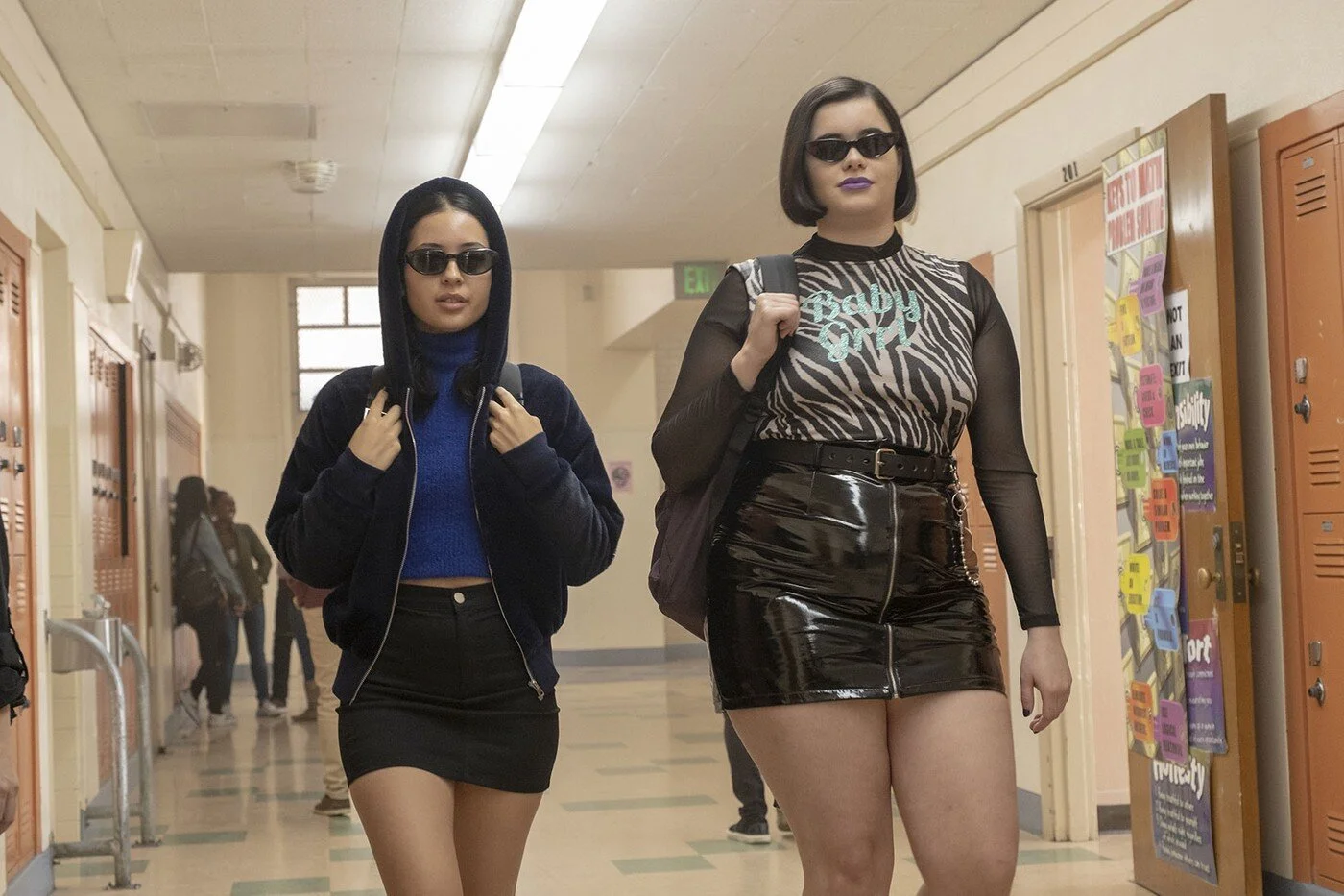 Alexa Demie and Barbie Ferreira in Euphoria