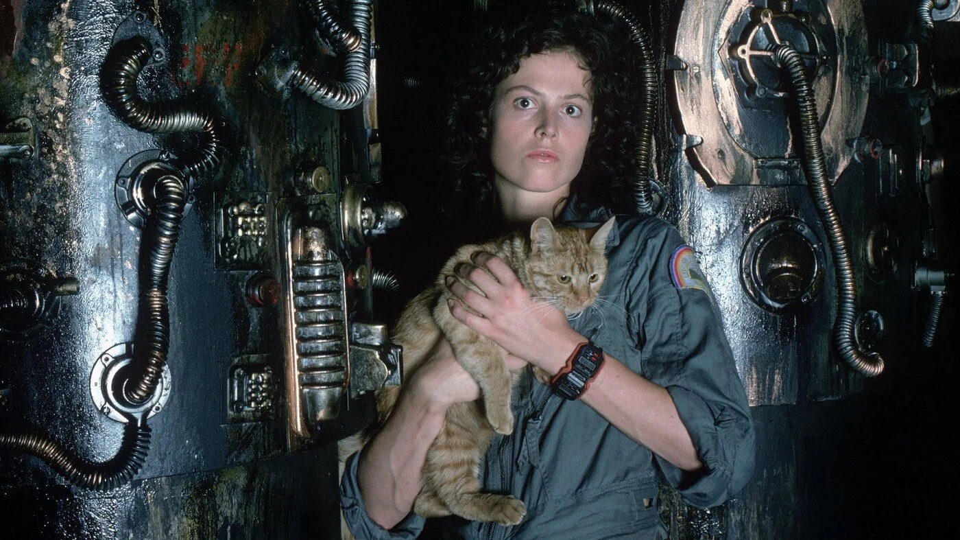 Sigourney Weaver as Ellen Ripley in Alien (tMDB).