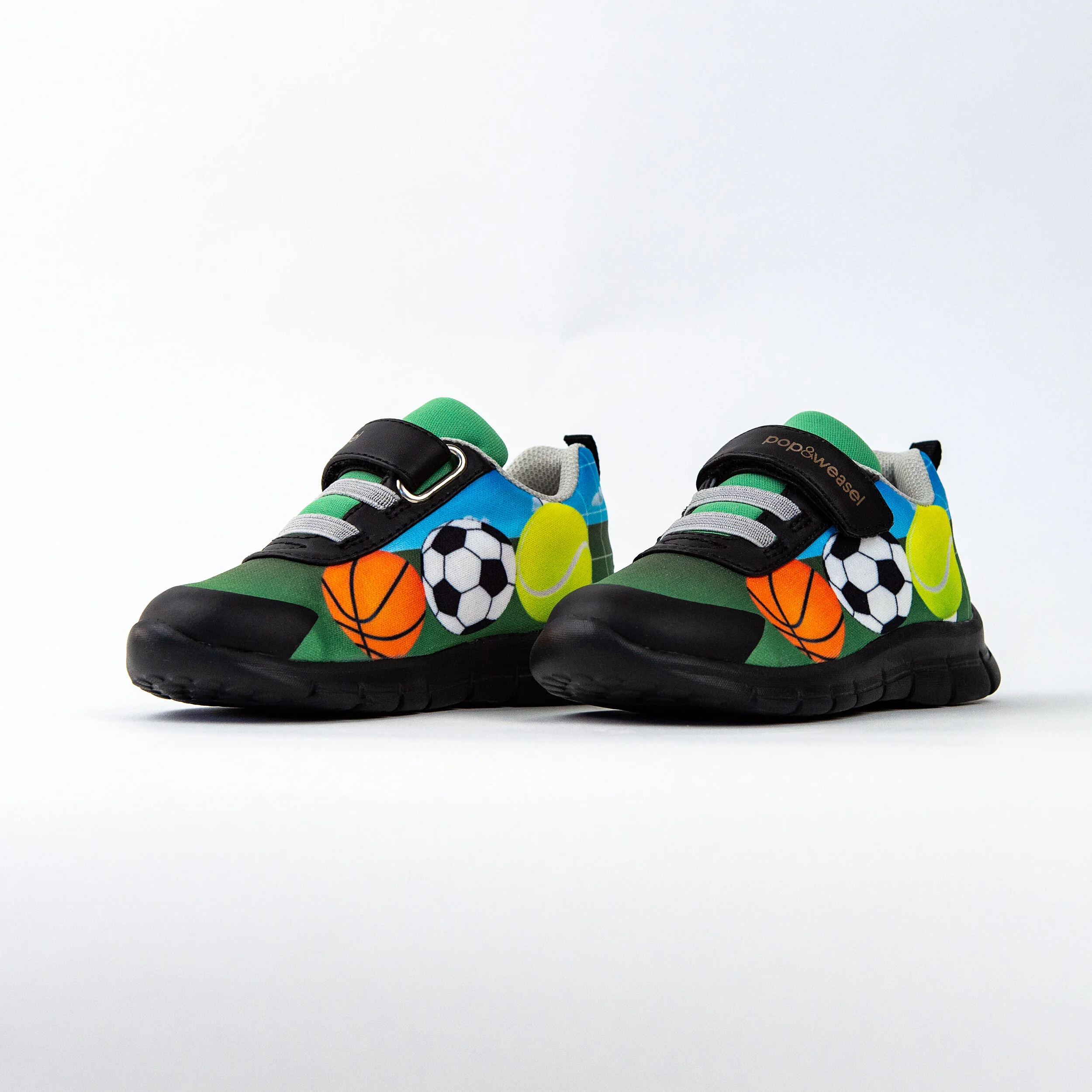 Pop & Weasel's 'Little Legends' toddler shoes with velcro