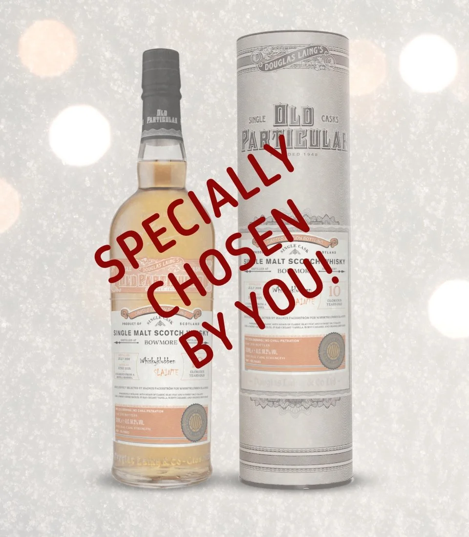 Speciellt utvald whisky!