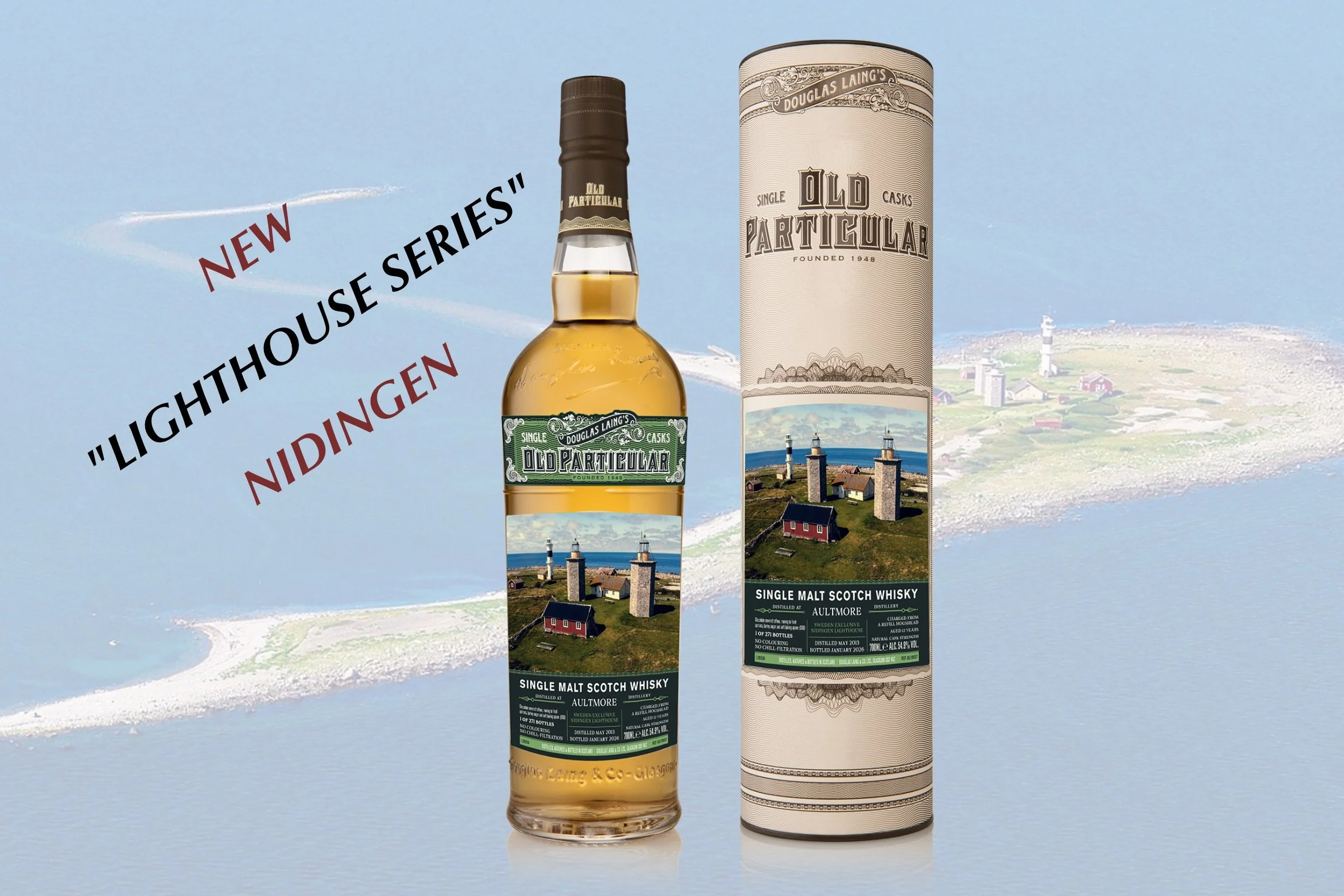 NEW - Aultmore 12yo Single Cask for Sweden
