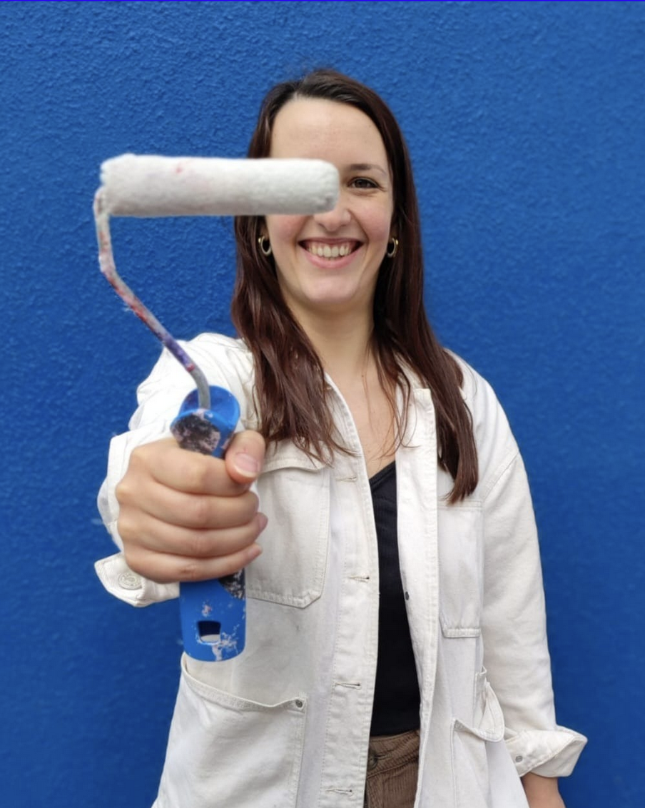 Mathilde peintre muraliste