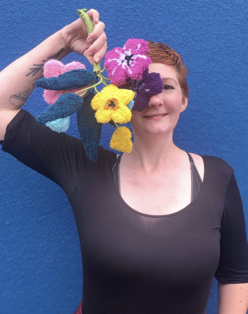 Artiste textile costumière tufting