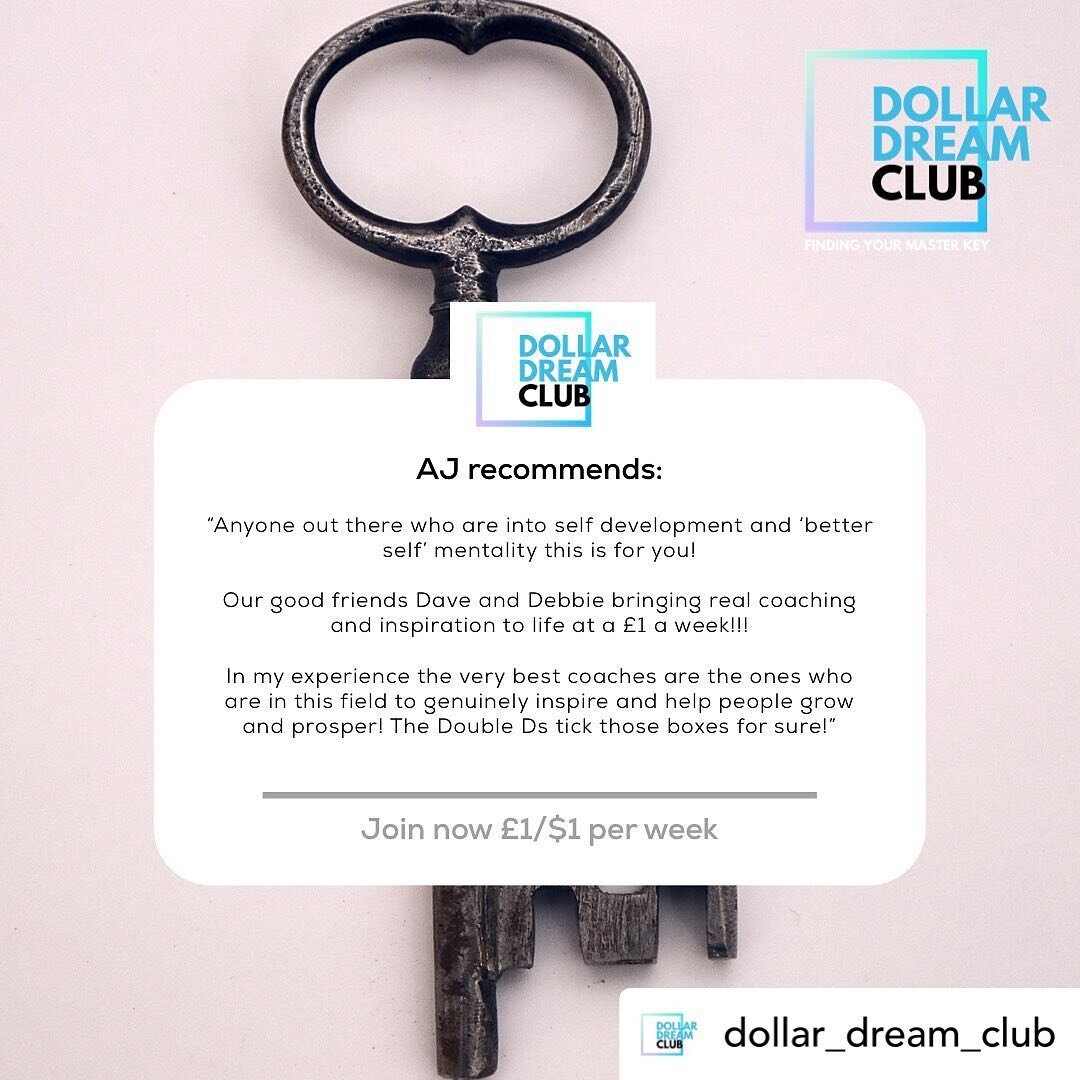 Recommendations are what matter- if it benefits others and their experience can boost you then that makes us happy. @dollar_dream_club What a recommendation thanks @amandajayne5555  Anyone out there who are into self development and &lsquo;better sel