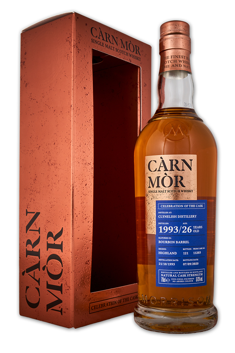 CARN MÒR Celebration of the Cask 700ml Càrn Mòr | Single Malt Scotch Whisky | from Morrison Scotch Whisky
