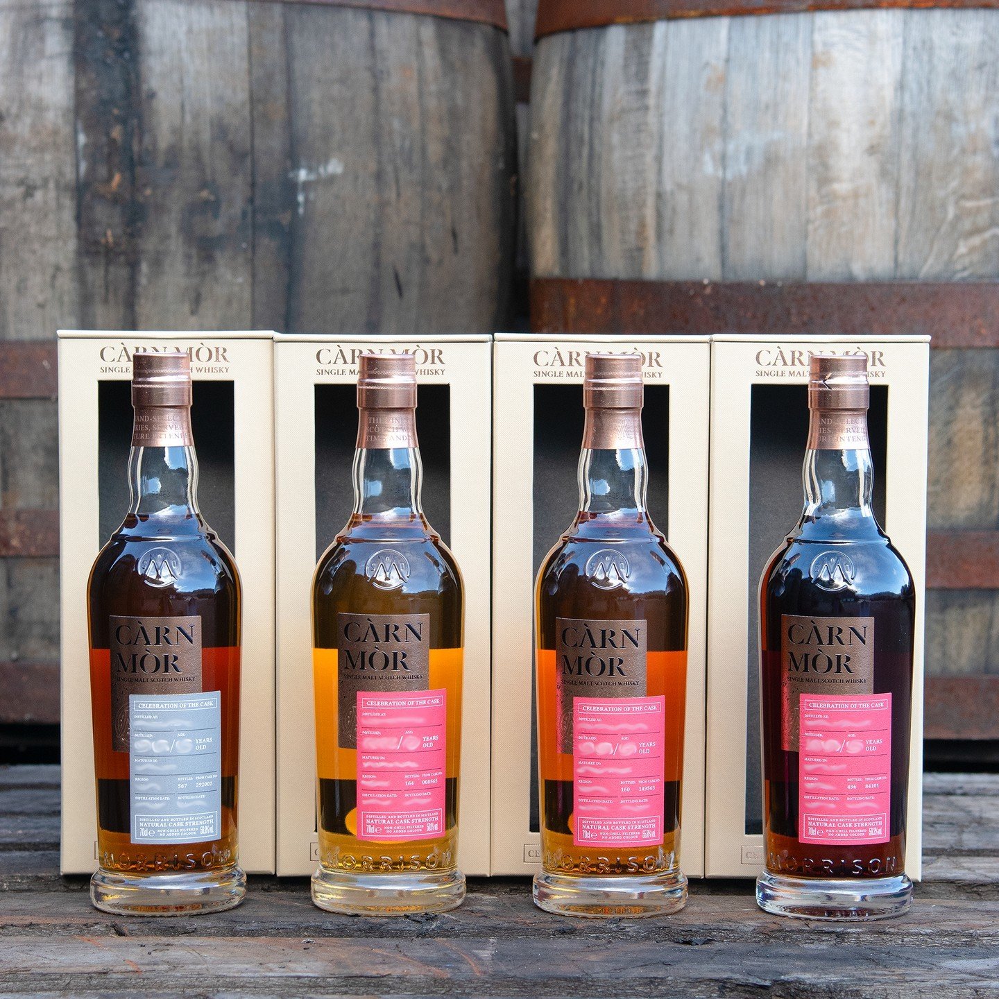 🥃Celebration of the Cask 2024🥃⁠
⁠
4 extra special single cask expressions coming very soon...⁠
-⁠
-⁠
-⁠
-⁠
-⁠
-⁠
#carnmor #scotch #whisky #whiskey #singlemalt #familyreserve #strictlylimited #celebrationofthecask #morrisonscotchwhiskydistillers #mo