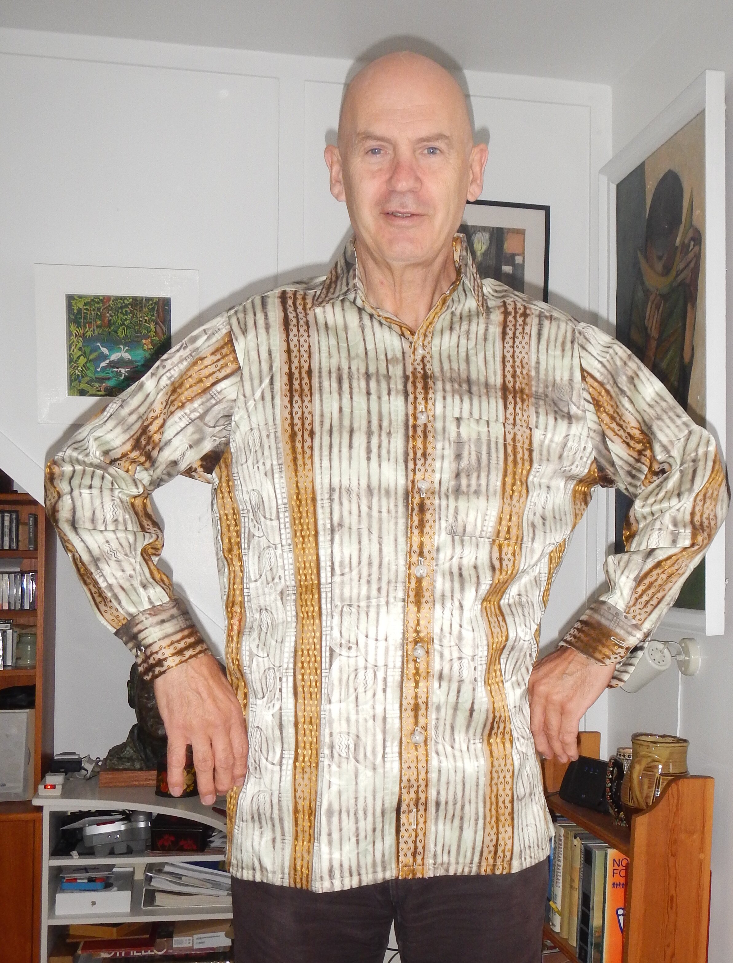Made a shirt or two from African Cloth