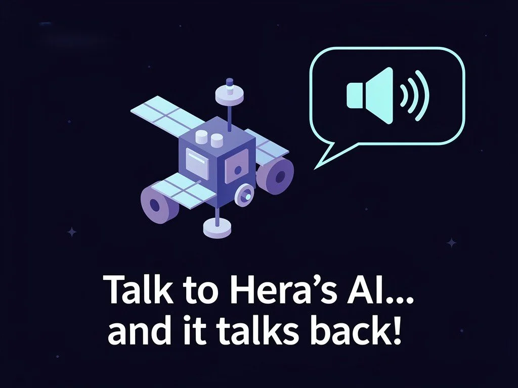 🇬🇧 Talk to Hera’s AI… and it talks back!