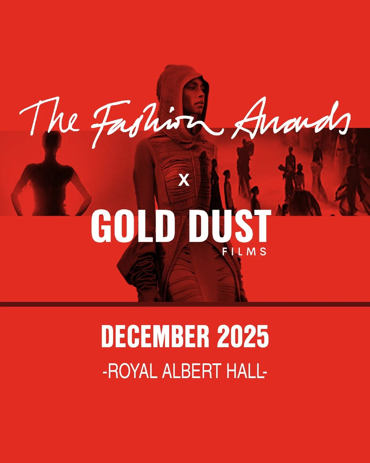 Gold Dust Films are back producing The Fashion Awards 2025 for the @britishfashioncouncil
These awards are truly a team effort and we are all working hard to make this one of the best years yet for the most iconic night in fashion ⭐️⭐️

See you soon 