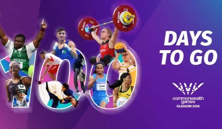 100 days to go. The countdown has begun! @golddustfilmsltd and @lizclaretv are excited to be working alongside @glasgow_2026 and @people_create_experiences to bring the Commonwealth Games opening and closing ceremonies to life on screen. We will work